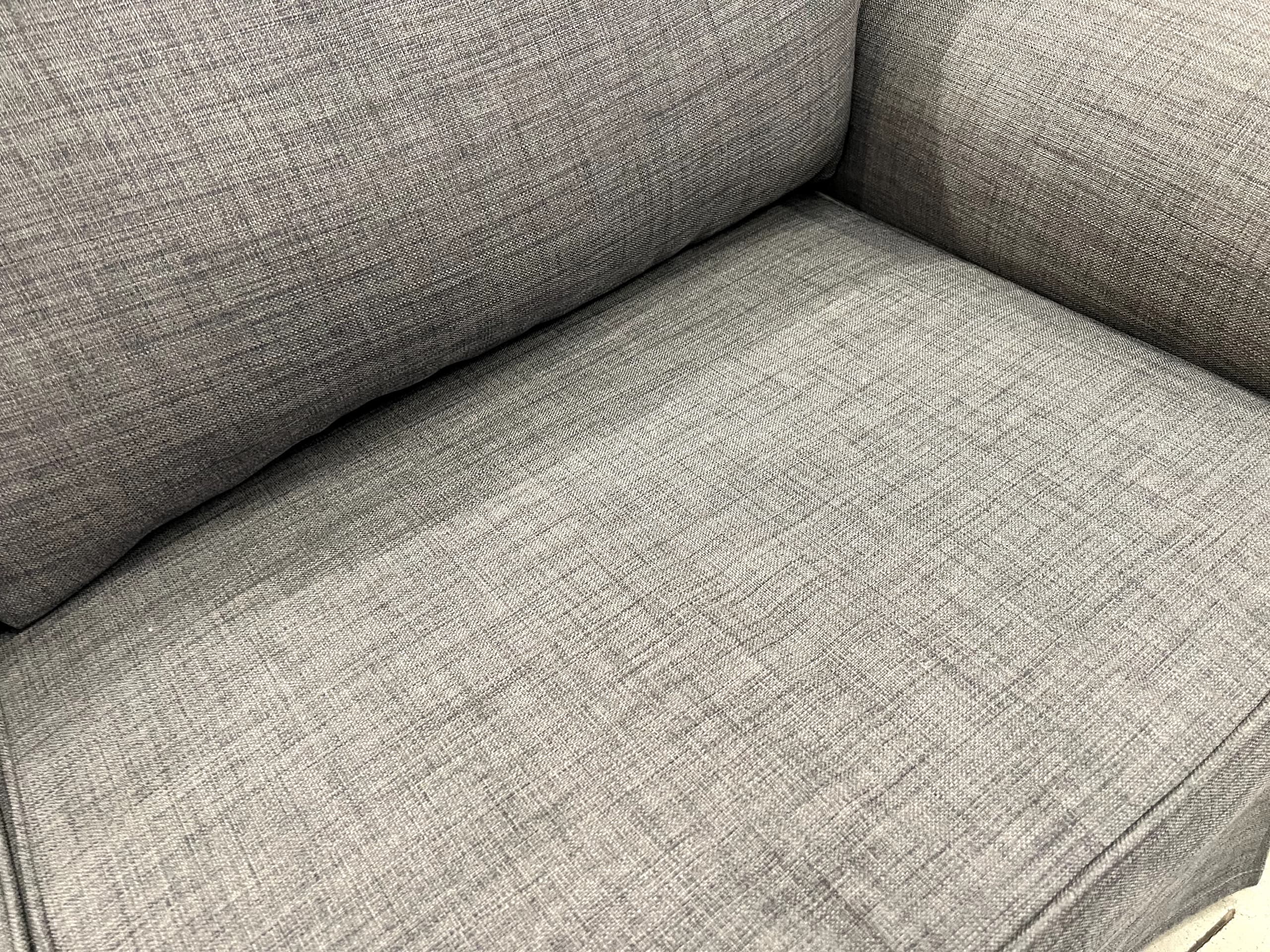 EKTORP sofa 2-osobowa, Hakebo ciemnoszary