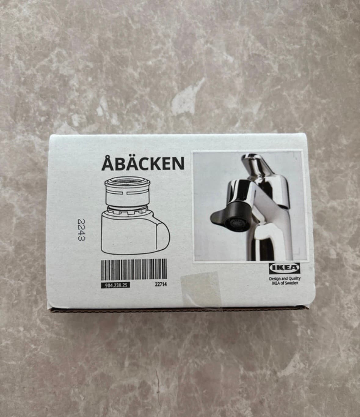 ÅBÄCKEN dysza mgłowa do baterii