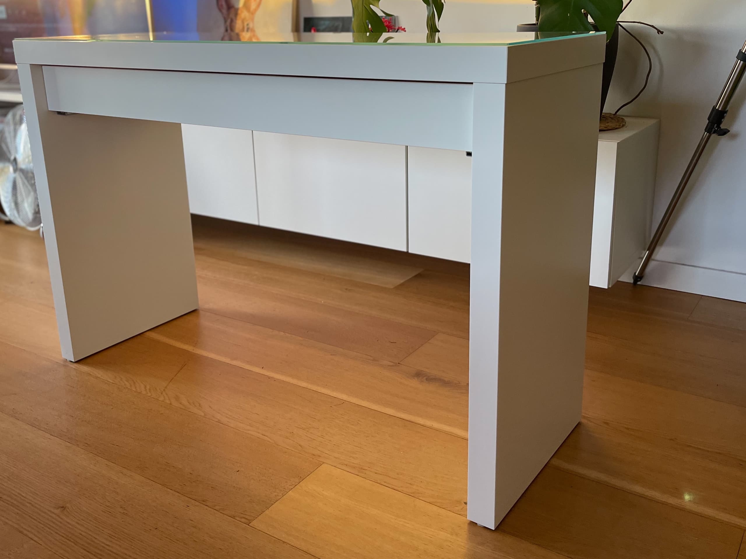 MALM TOALETKA toaletka, biały, 120x41 cm