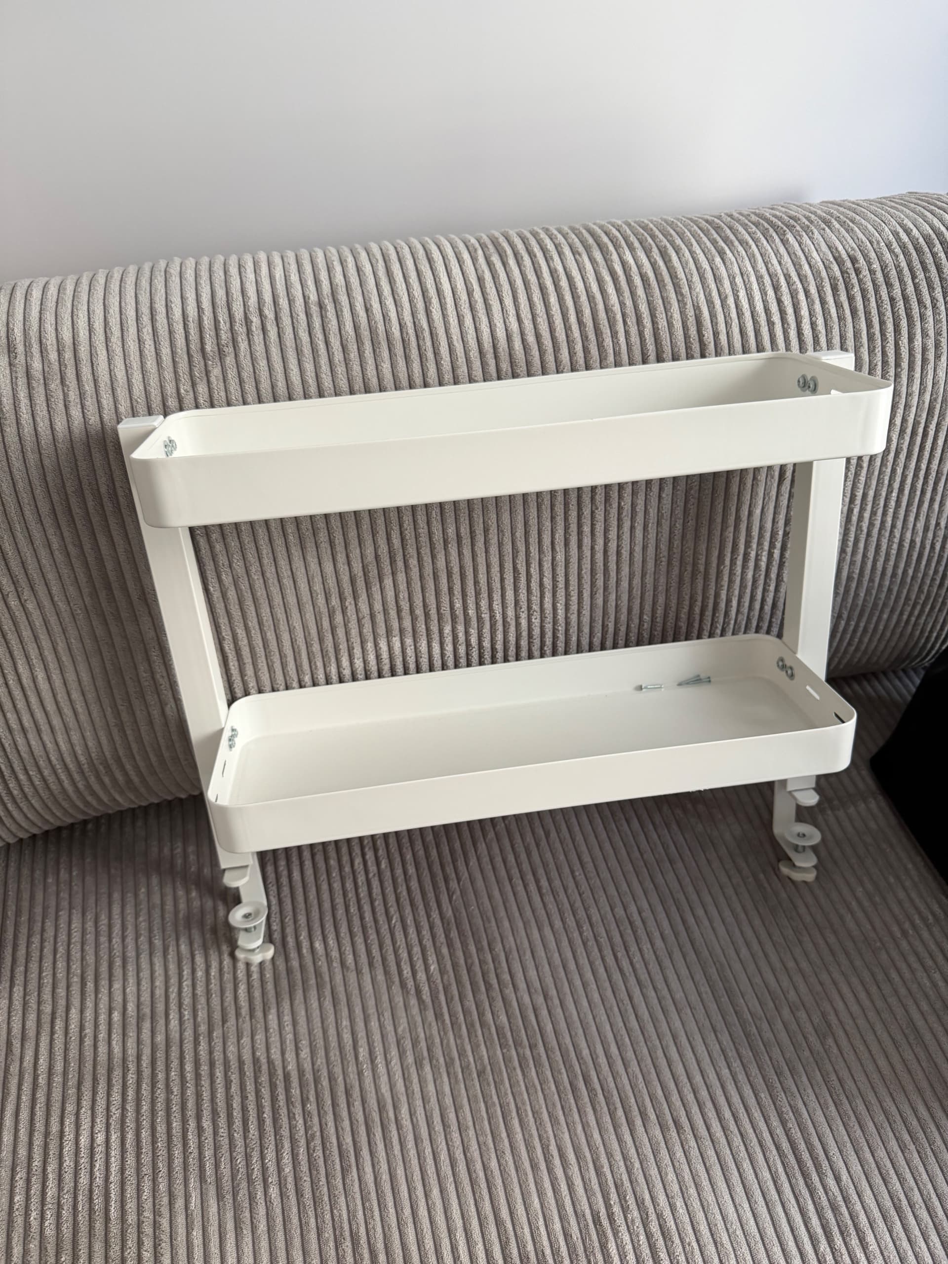 VATTENKAR półka na biurko, biały, 49x15 cm