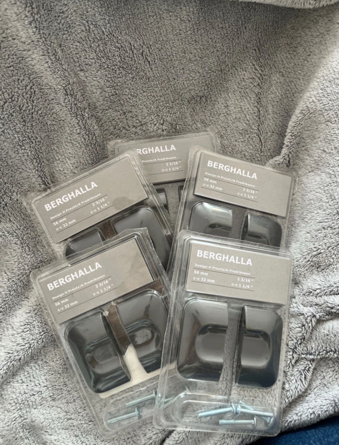 Uchwyty meblowe 10 sztuk, 5 opakowań 