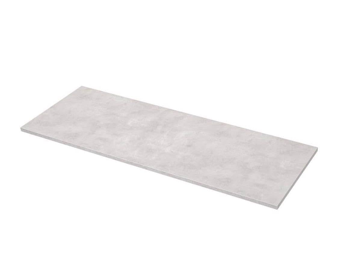 EKBACKEN blat, jasnoszary imitacja betonu/laminat, 246x2.8 cm