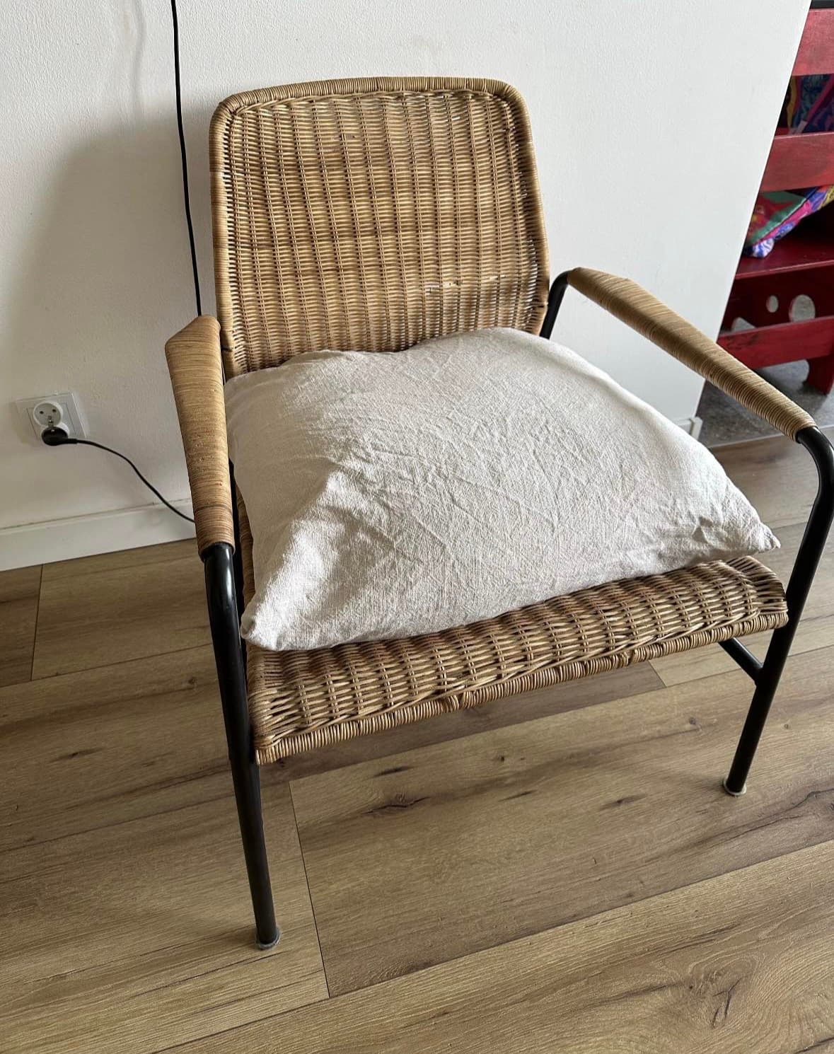 ULRIKSBERG fotel, rattan/antracyt