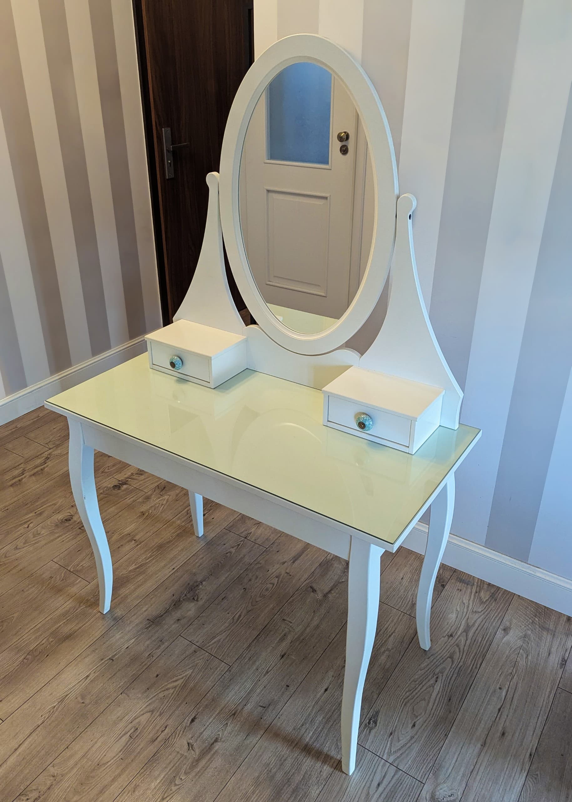 HEMNES toaletka, biały, 100x50 cm