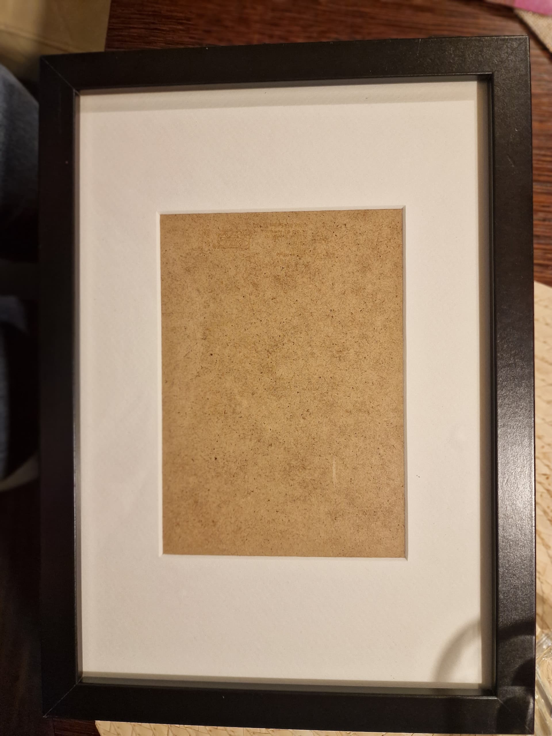 RÖDALM ramka, czarny, 21x30 cm