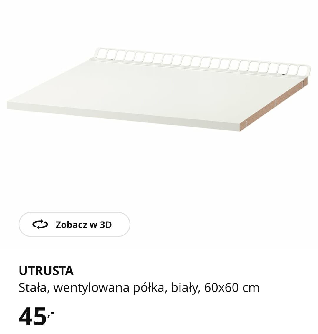 Półki i szuflady METOD