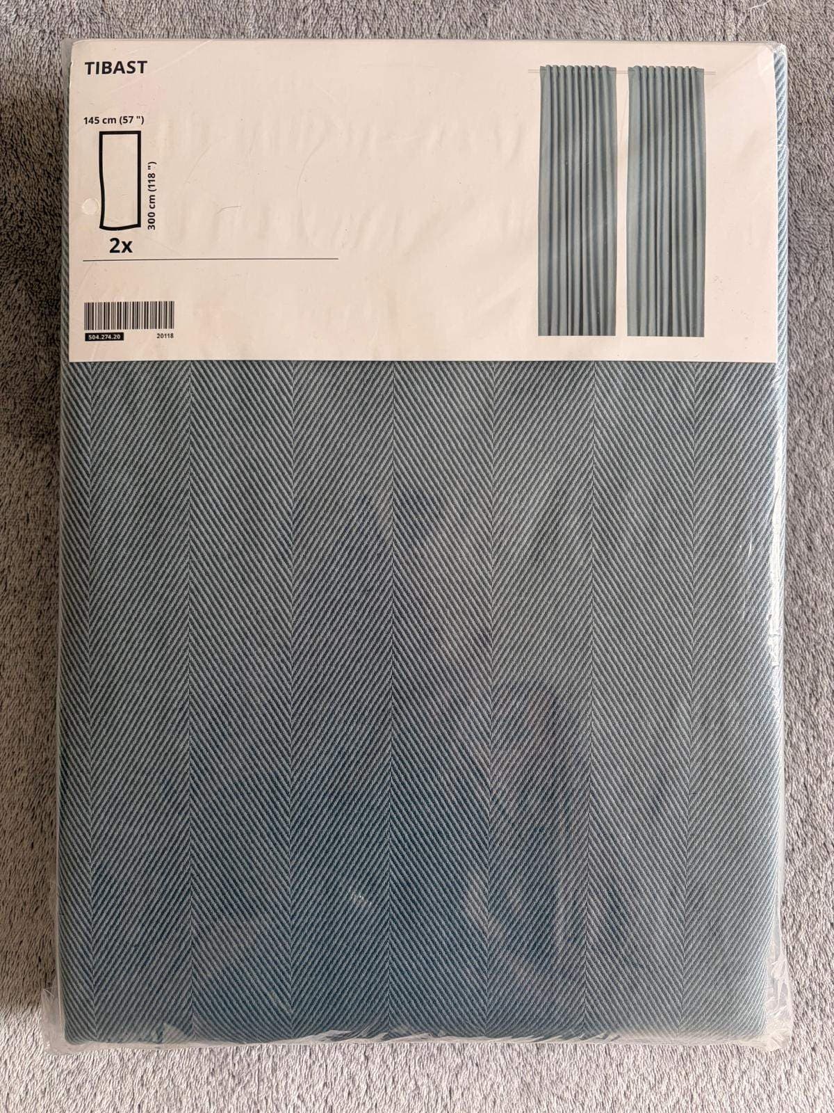 IKEA TIBAST ZASŁONA