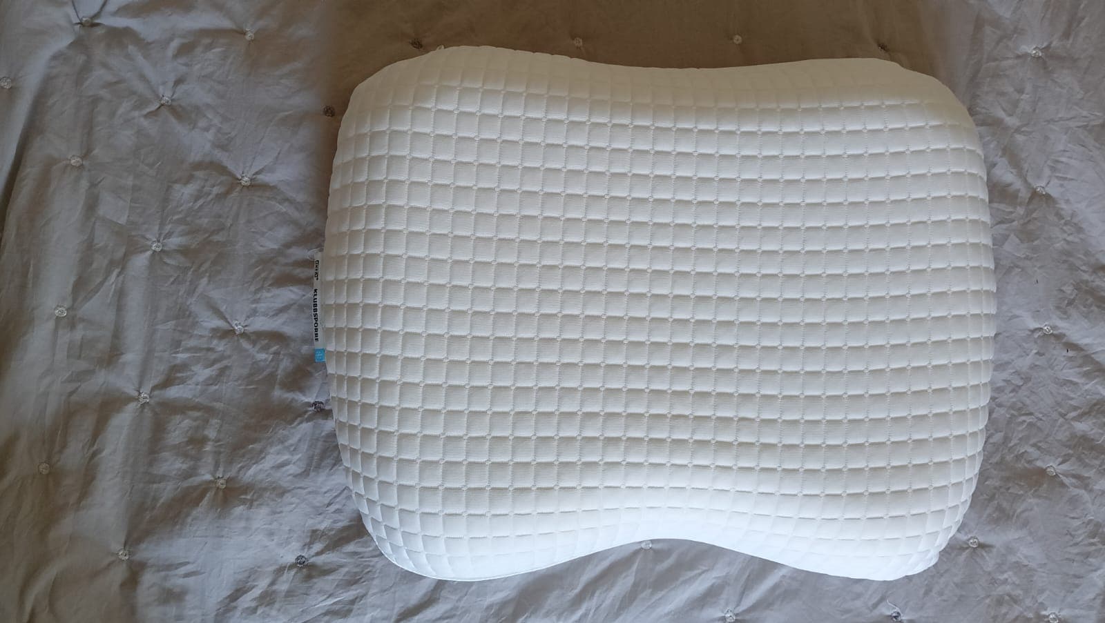 KLUBBSPORRE poduszka ergonomiczna,sen bok/plecy, 44x56 cm
