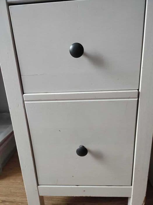 Biurko Hemnes z nadstawką 