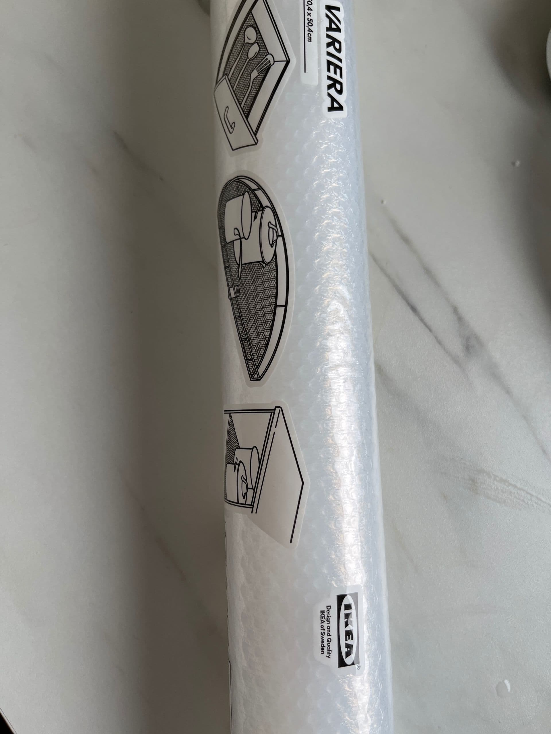 VARIERA mata szuflady, przezroczysty, 150 cm