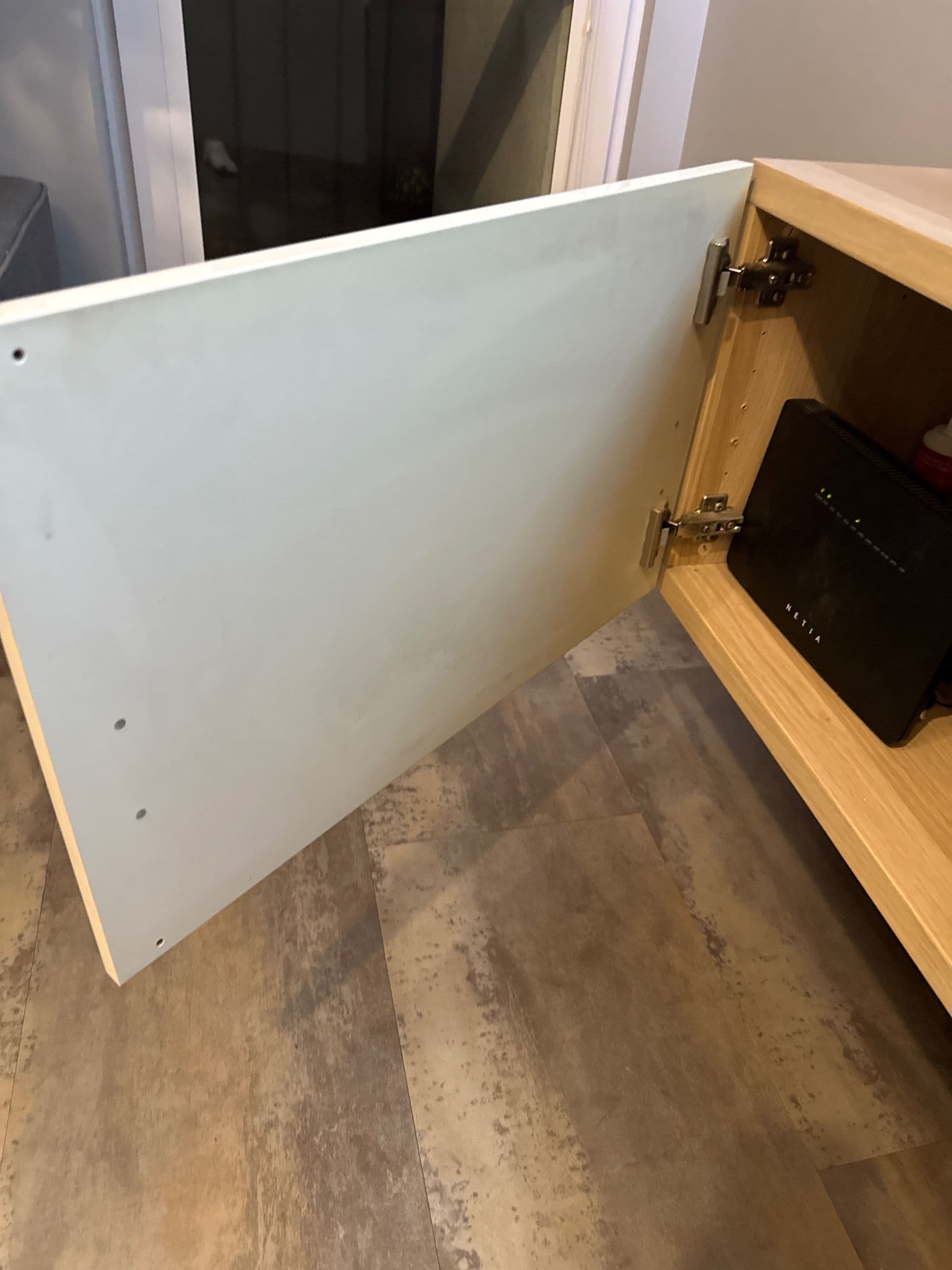 LAPPVIKEN drzwi/front szuflady, biały, 60x38 cm