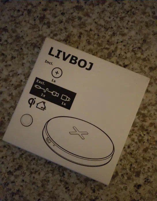 LIVBOJ ładowarka indukcyjna, czarny