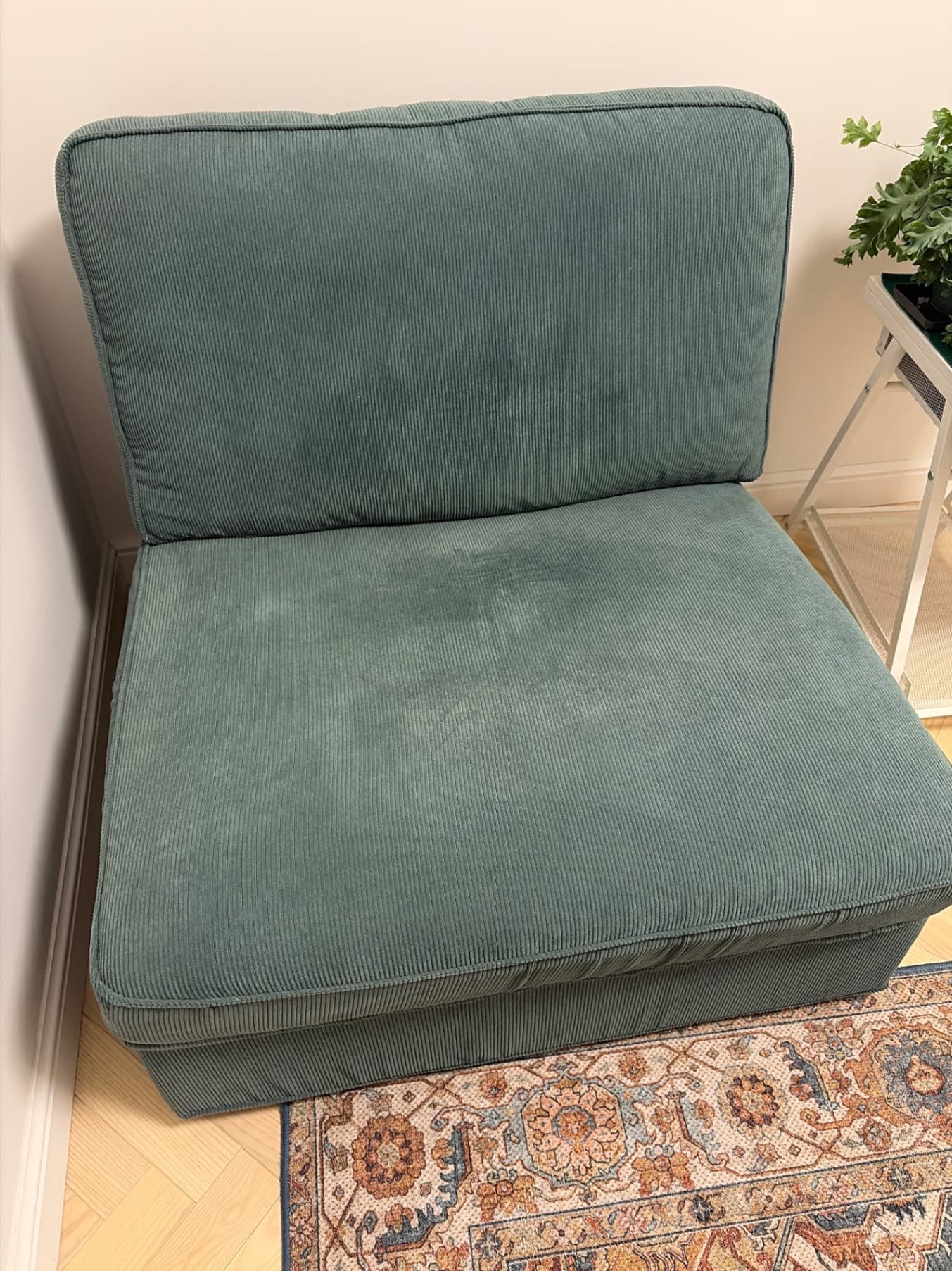KIVIK 1o sofa rozkładana, Kelinge szaroturkusowy