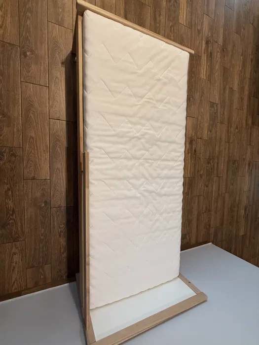 SNIGLAR rama łóżka z dnem z listew, buk, 70x160 cm