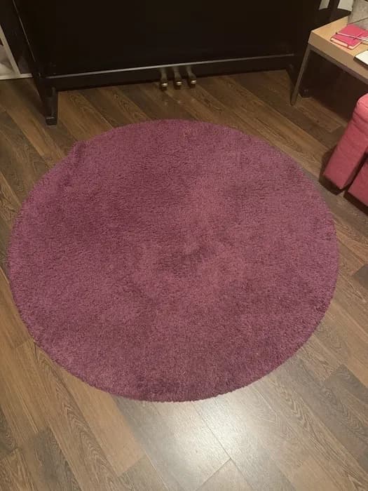 STOENSE dywan z krótkim włosiem, kremowy, 130 cm