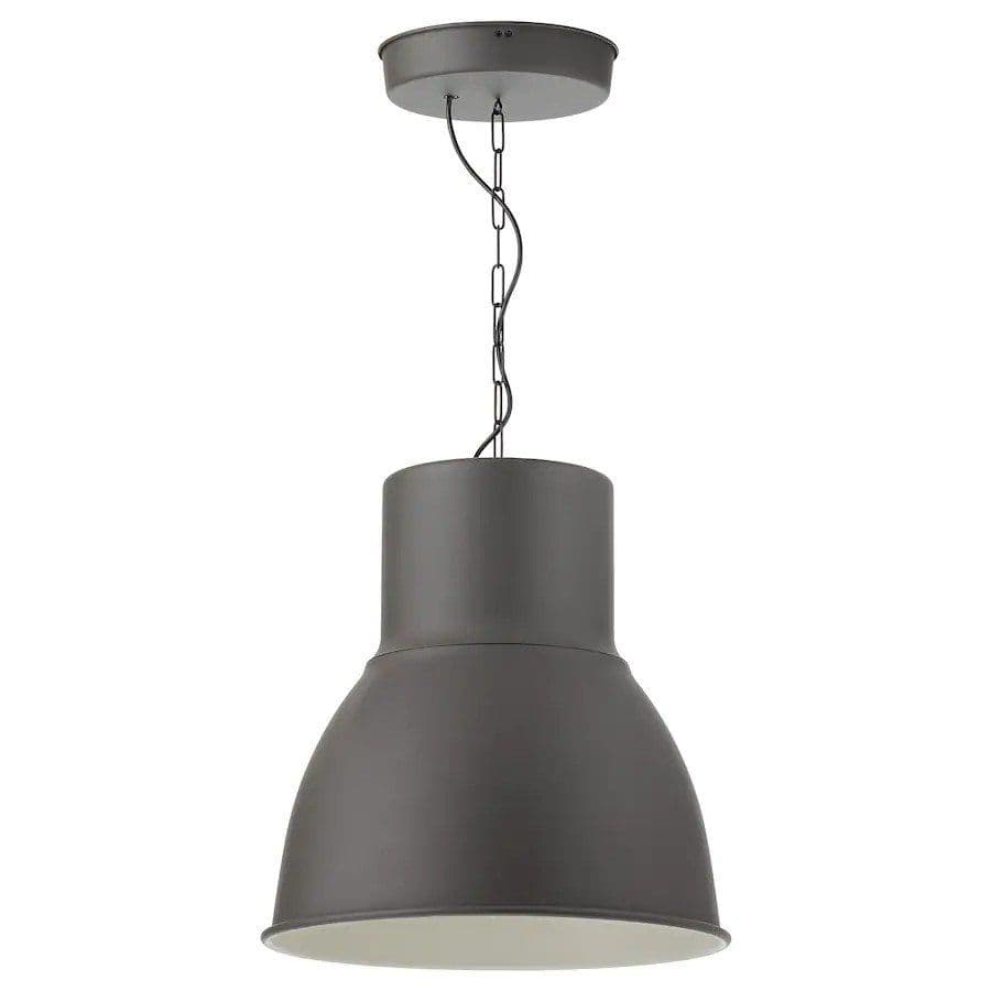 HEKTAR lampa wisząca, ciemnoszary, 47 cm