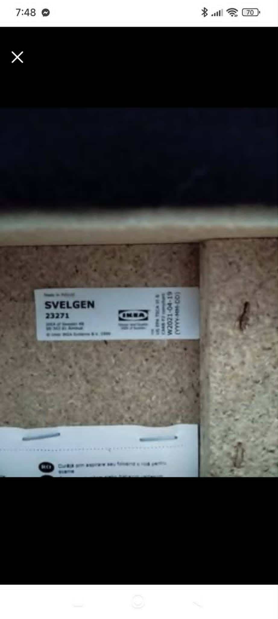 ŁÓŻKO 90X200 SVELGEN