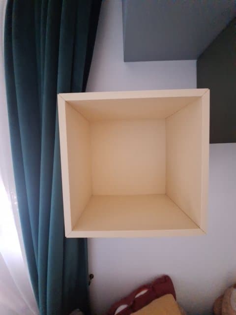 EKET JASNOŻÓŁTY szafka, biały, 35x25x35 cm