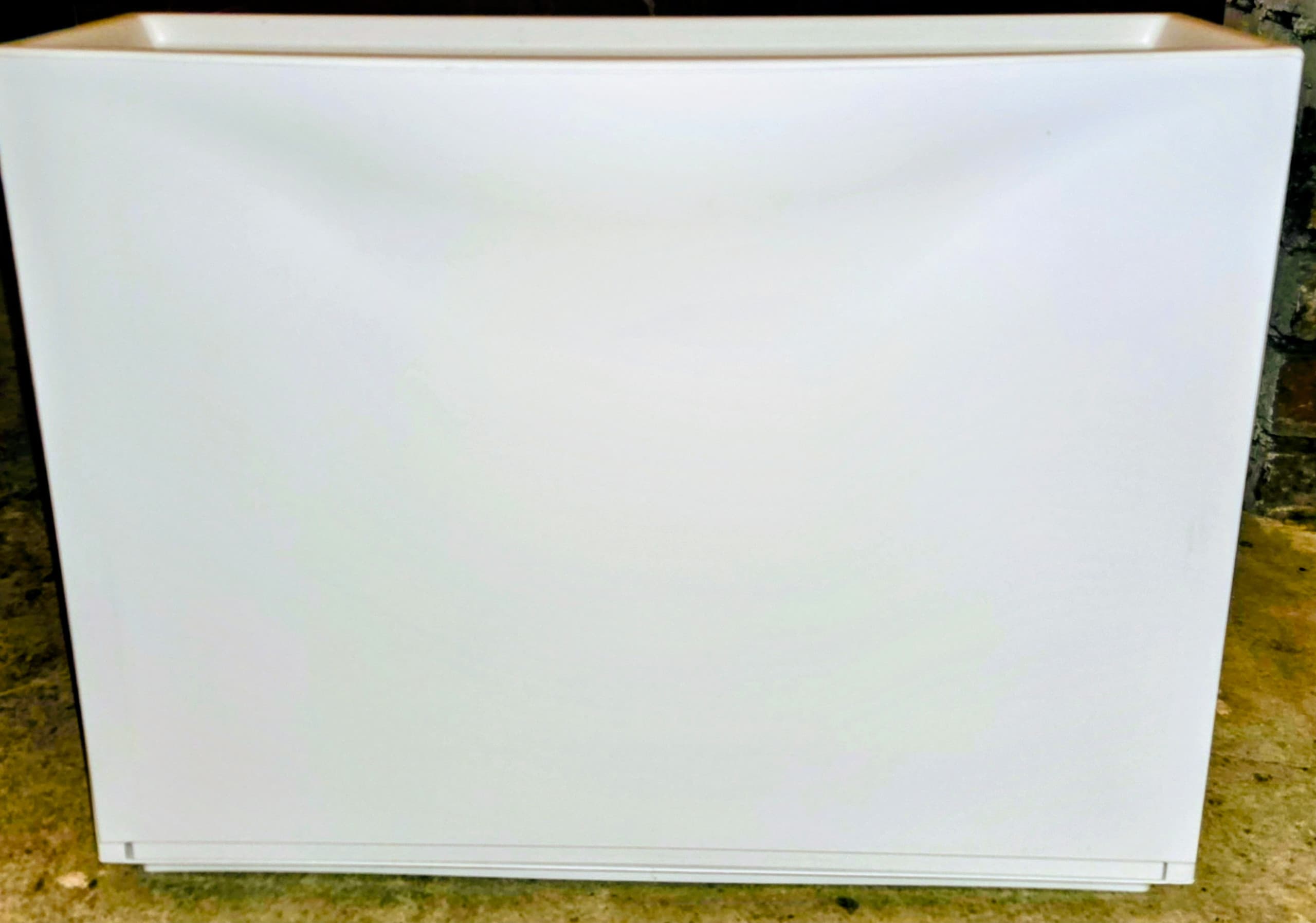 TRONES szafka na buty, biały, 52x18x39 cm