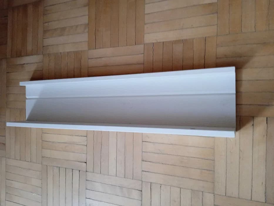 MOSSLANDA SZAFKA półka na zdjęcia, szarobeżowy, 55 cm