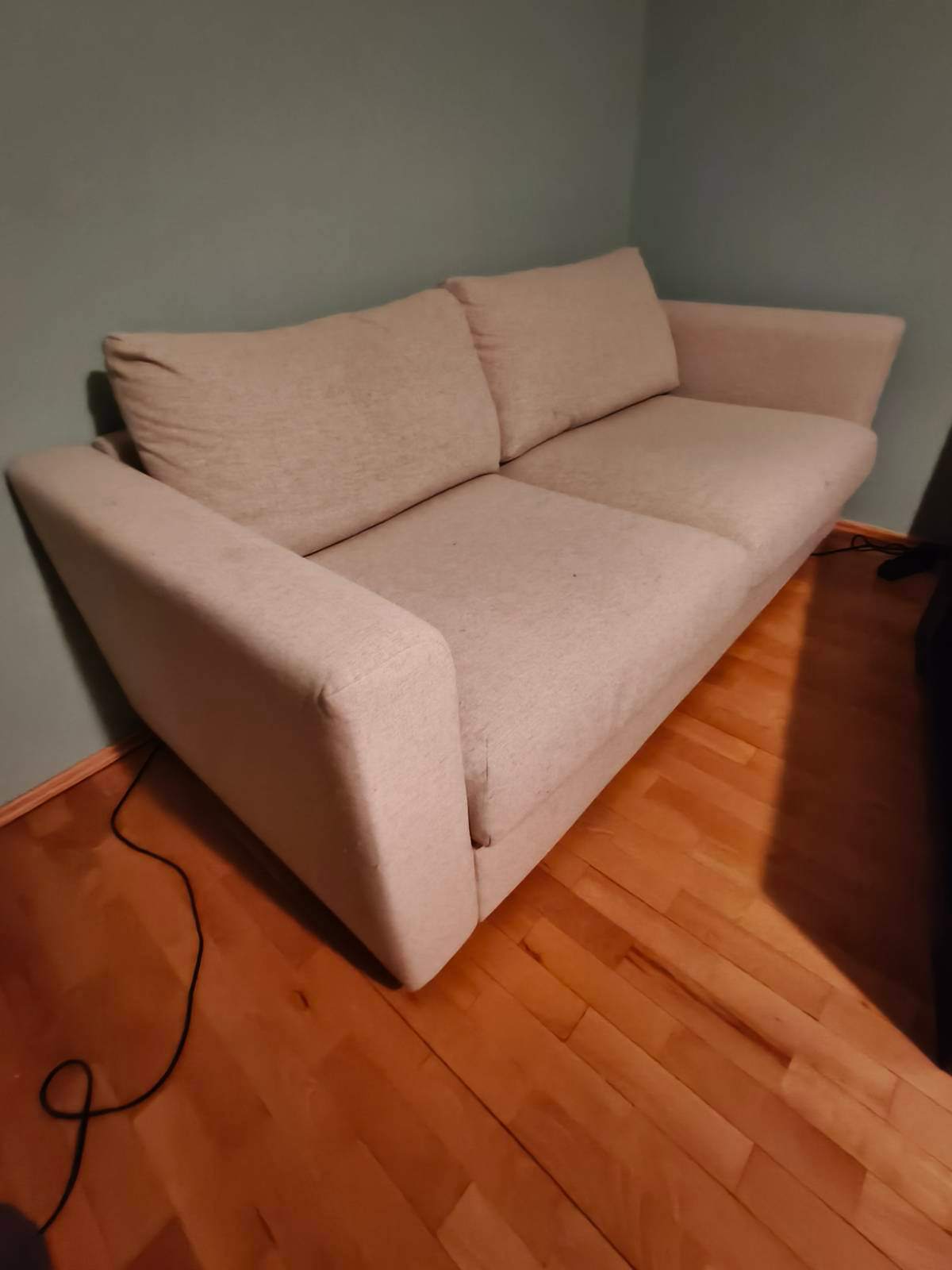VIMLE sofa 2-osobowa, rozkładana, Gunnared beżowy