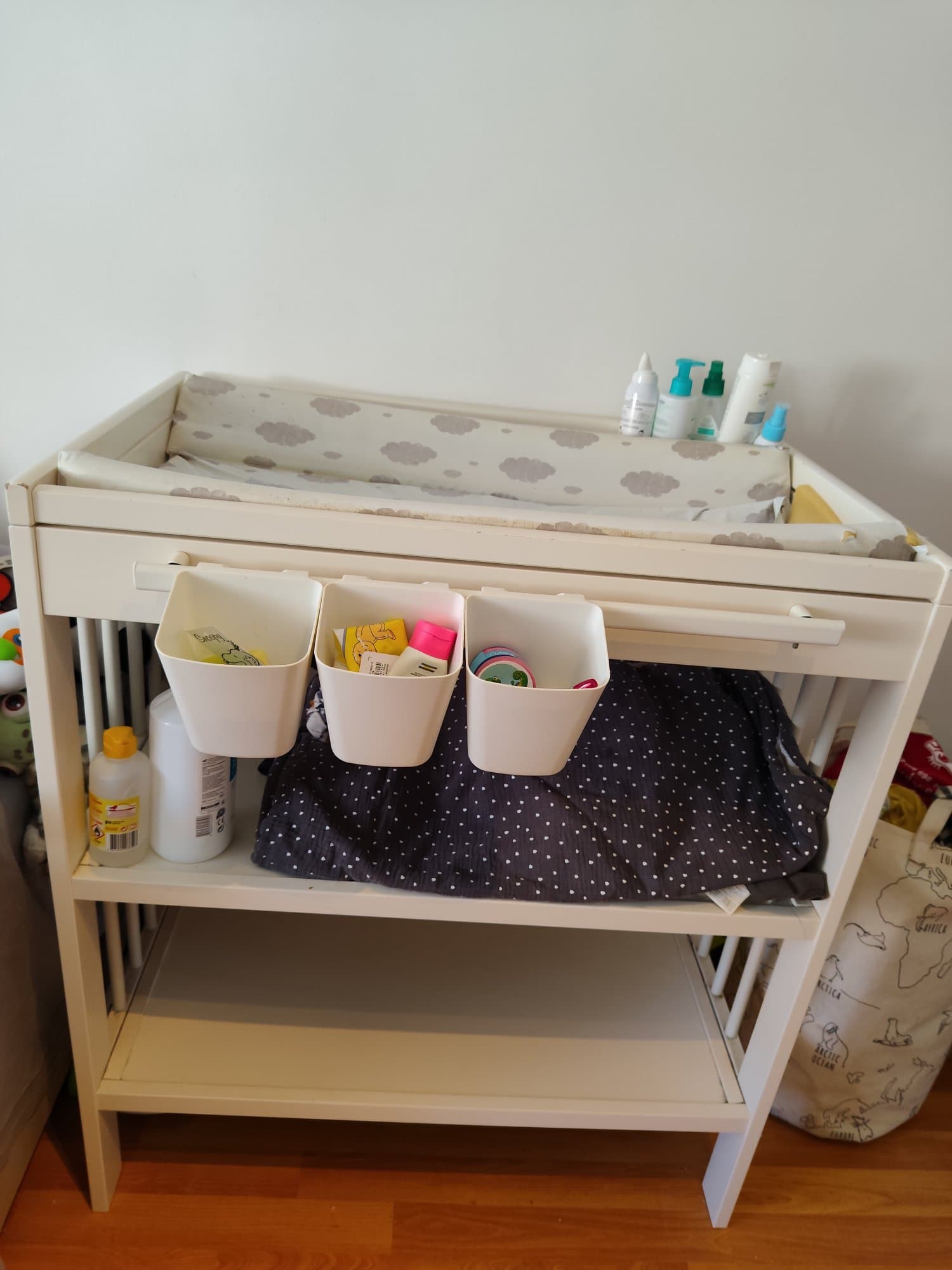 GULLIVER Changing table, white, Width: 82 cm