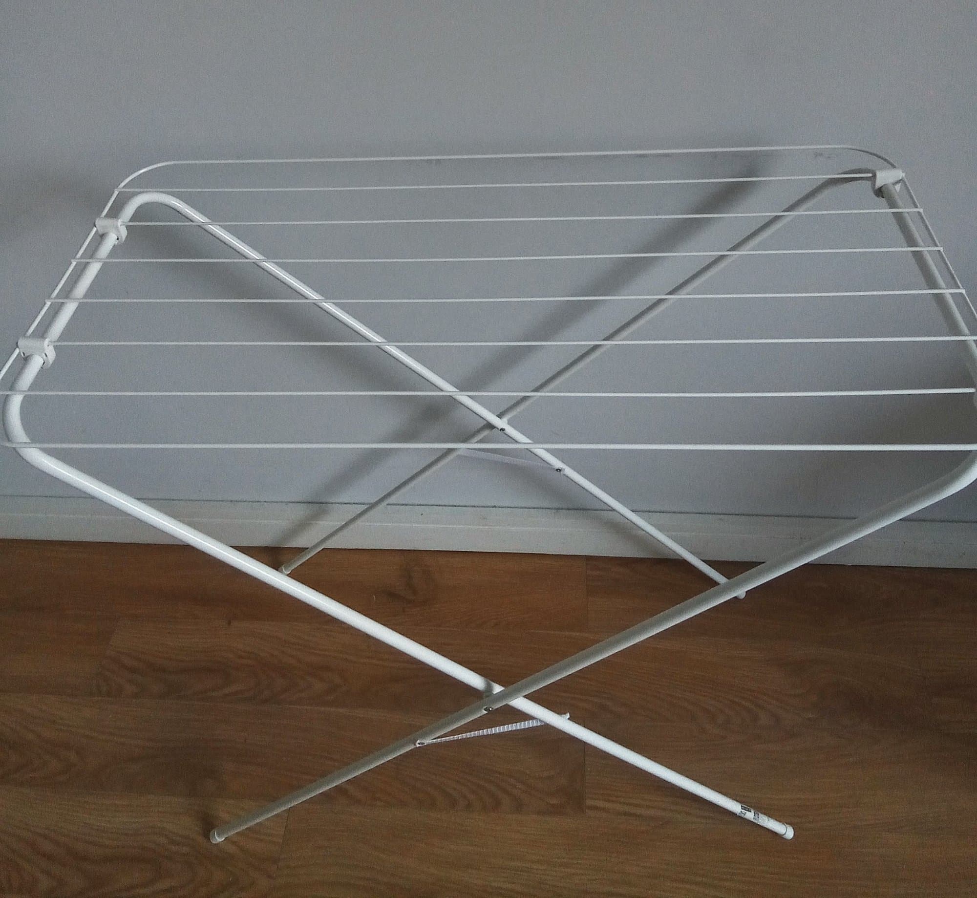 JÄLL drying rack, in/outdoor, white