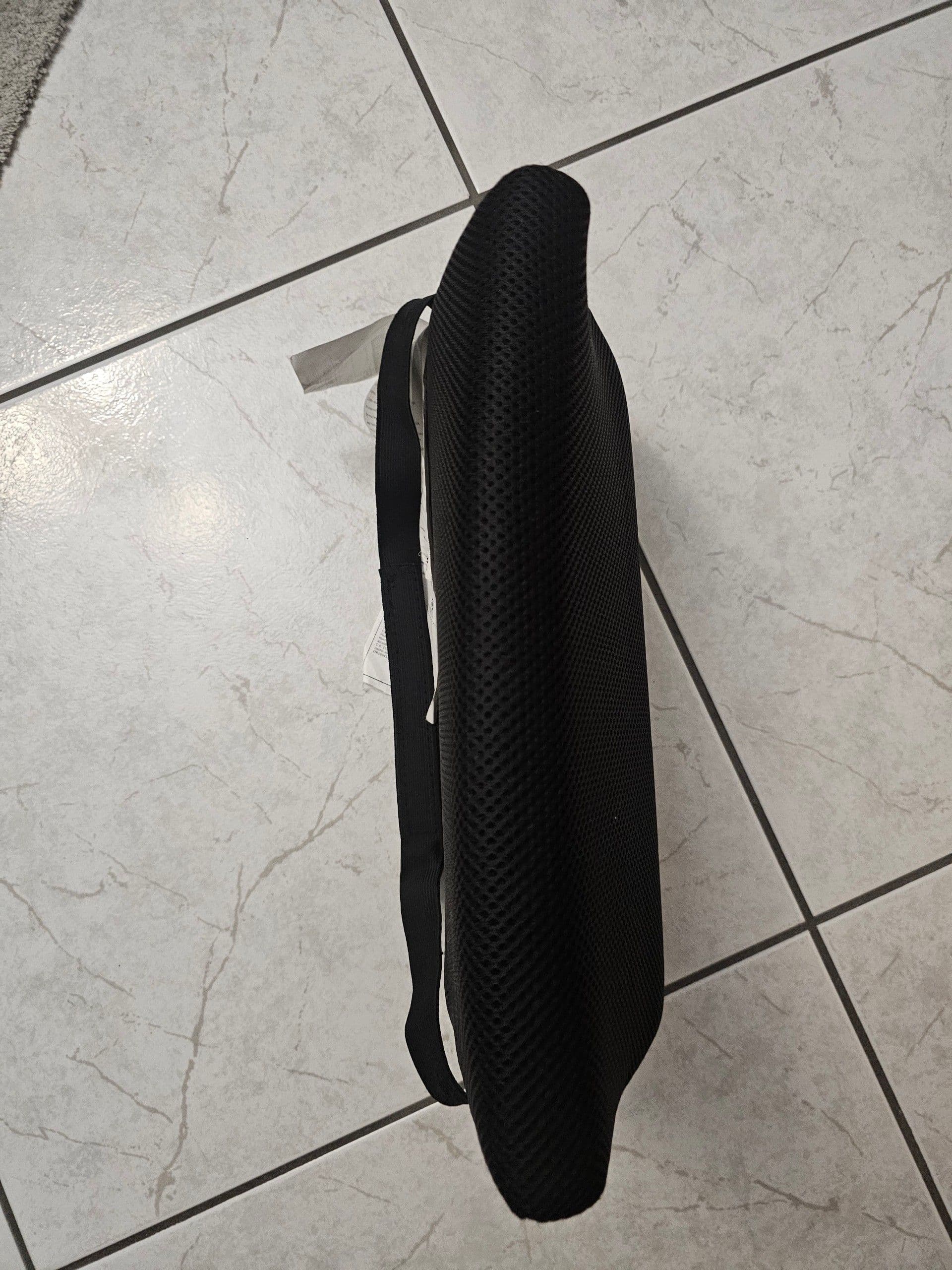 BORTBERG lumbar cushion, black, 31x23 cm