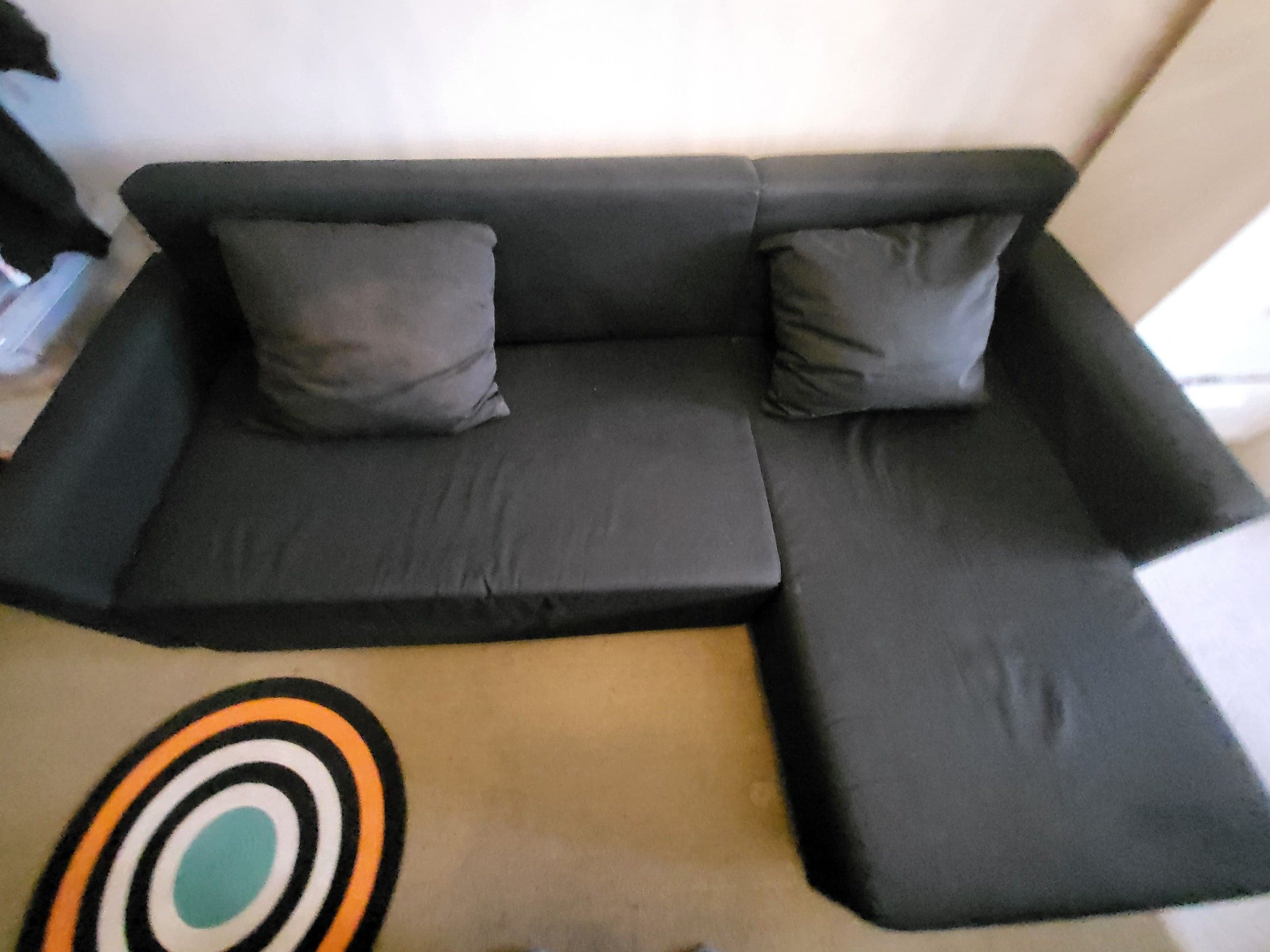Sofa cama com chaise longue