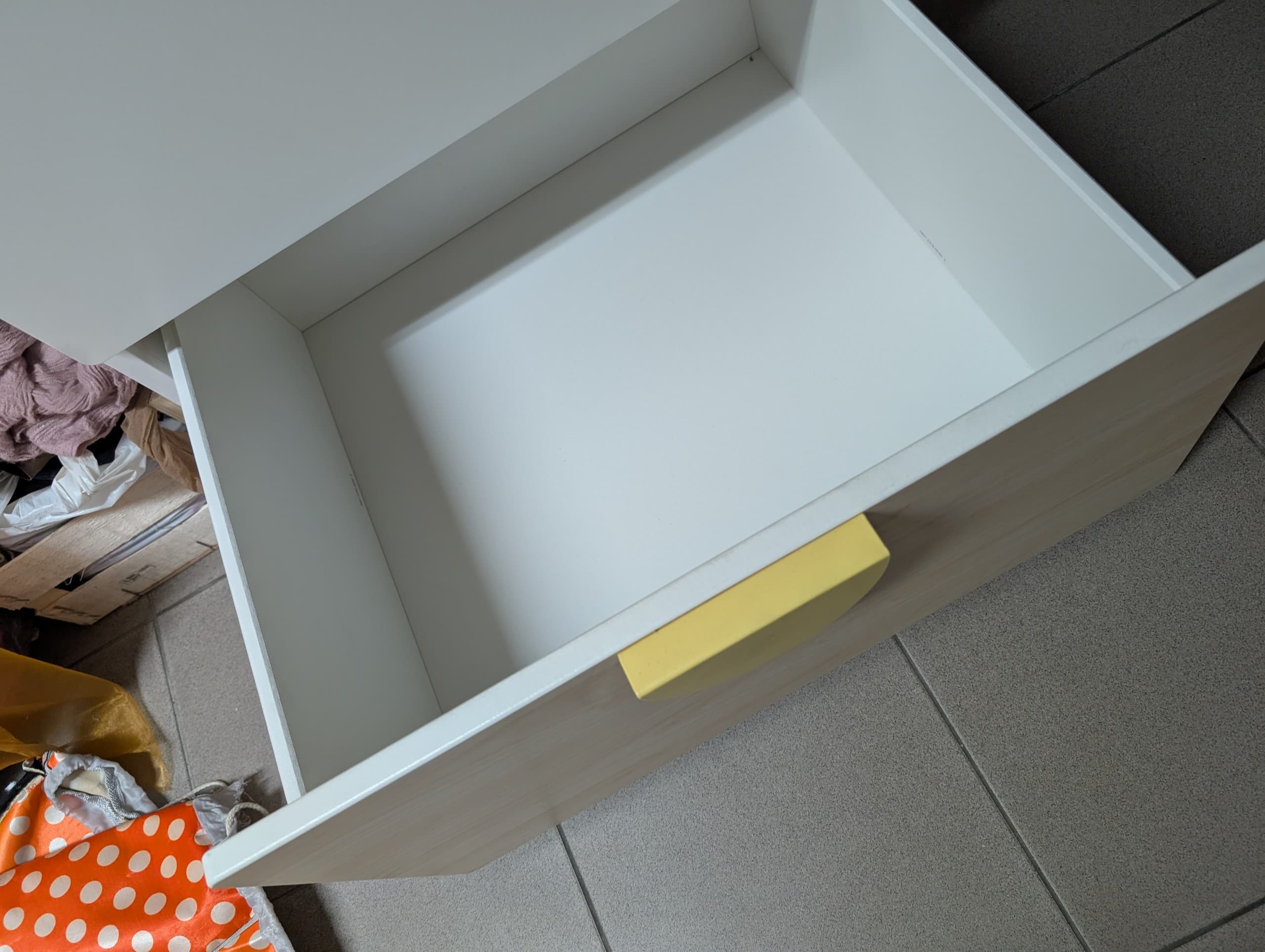 SMÅSTAD / PLATSA roupeiro, branco/bétula com 3 gavetas, 60x57x181 cm
