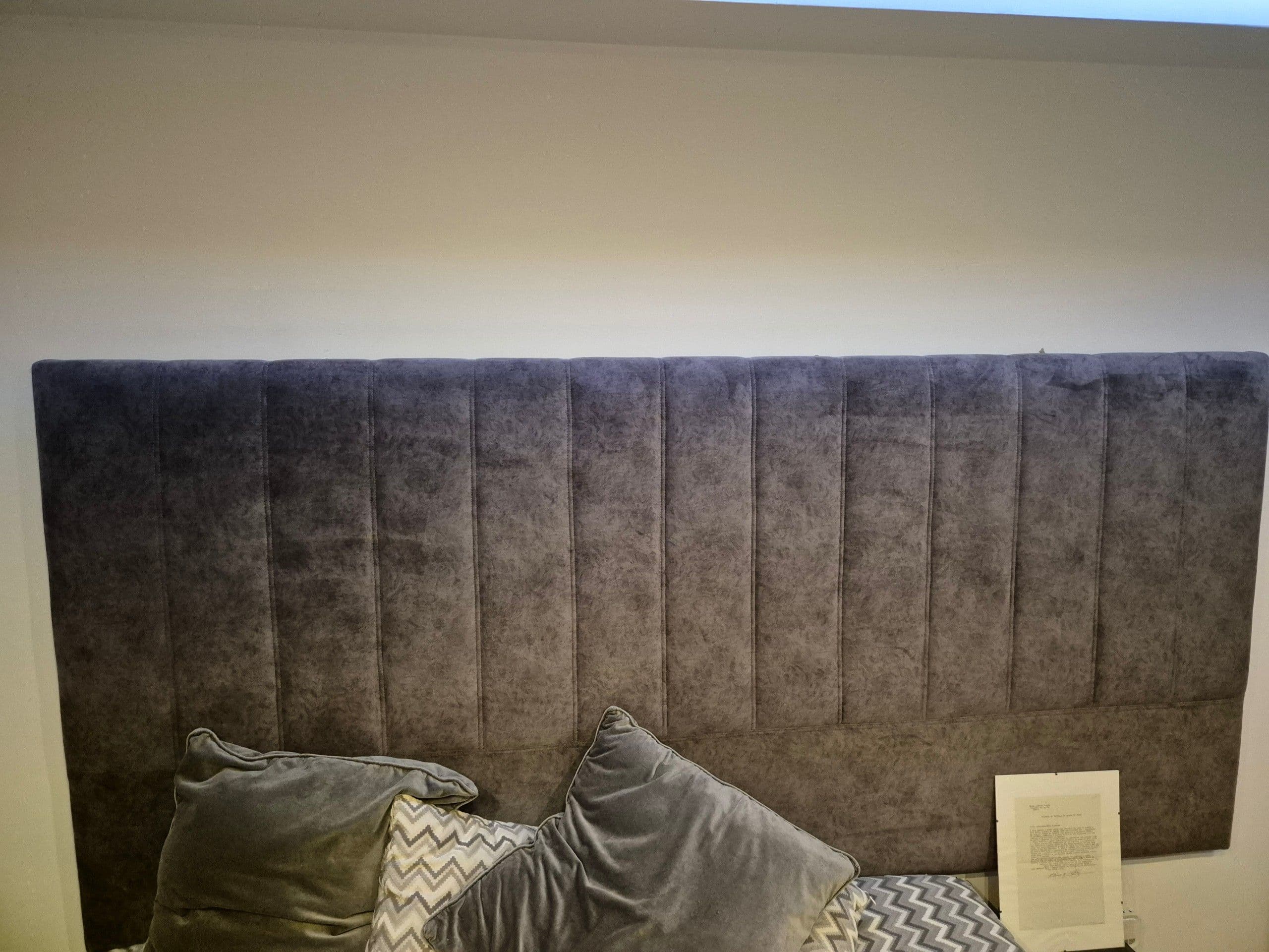 IDANÄS upholstered storage bed, Gunnared dark grey, 140x200 cm