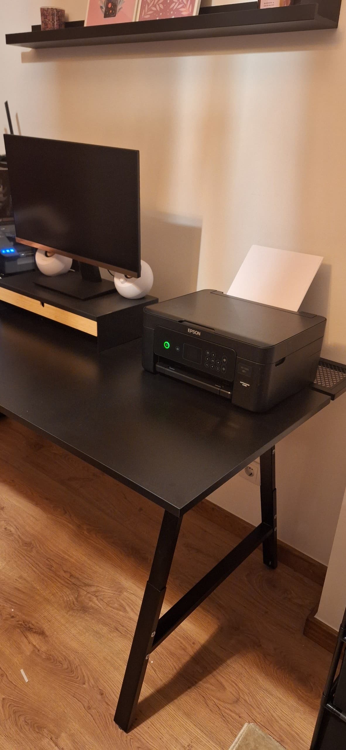 UTESPELARE gaming desk, black, 160x80 cm