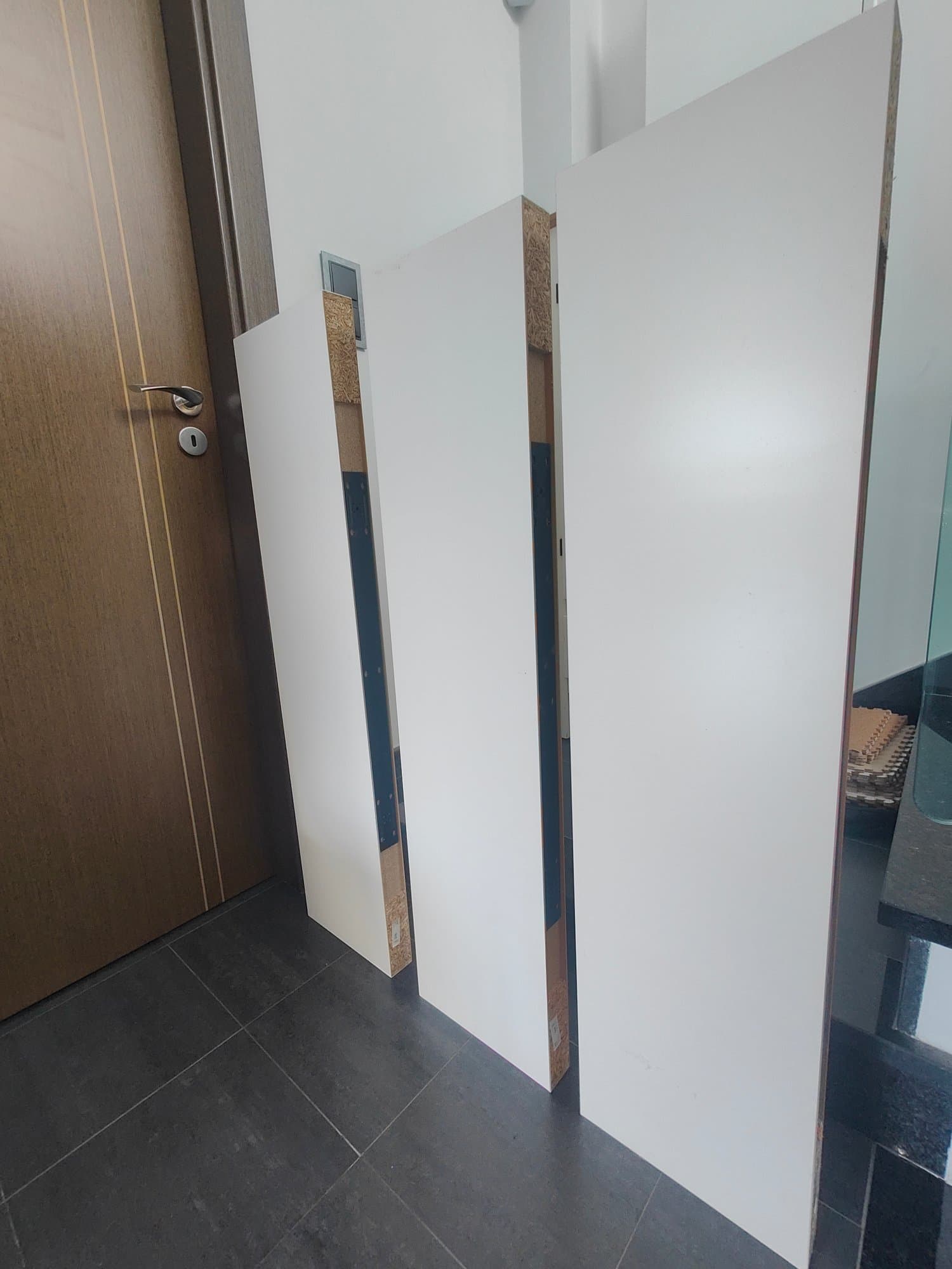LACK 3 UN Wall shelf, white, 110x26 cm