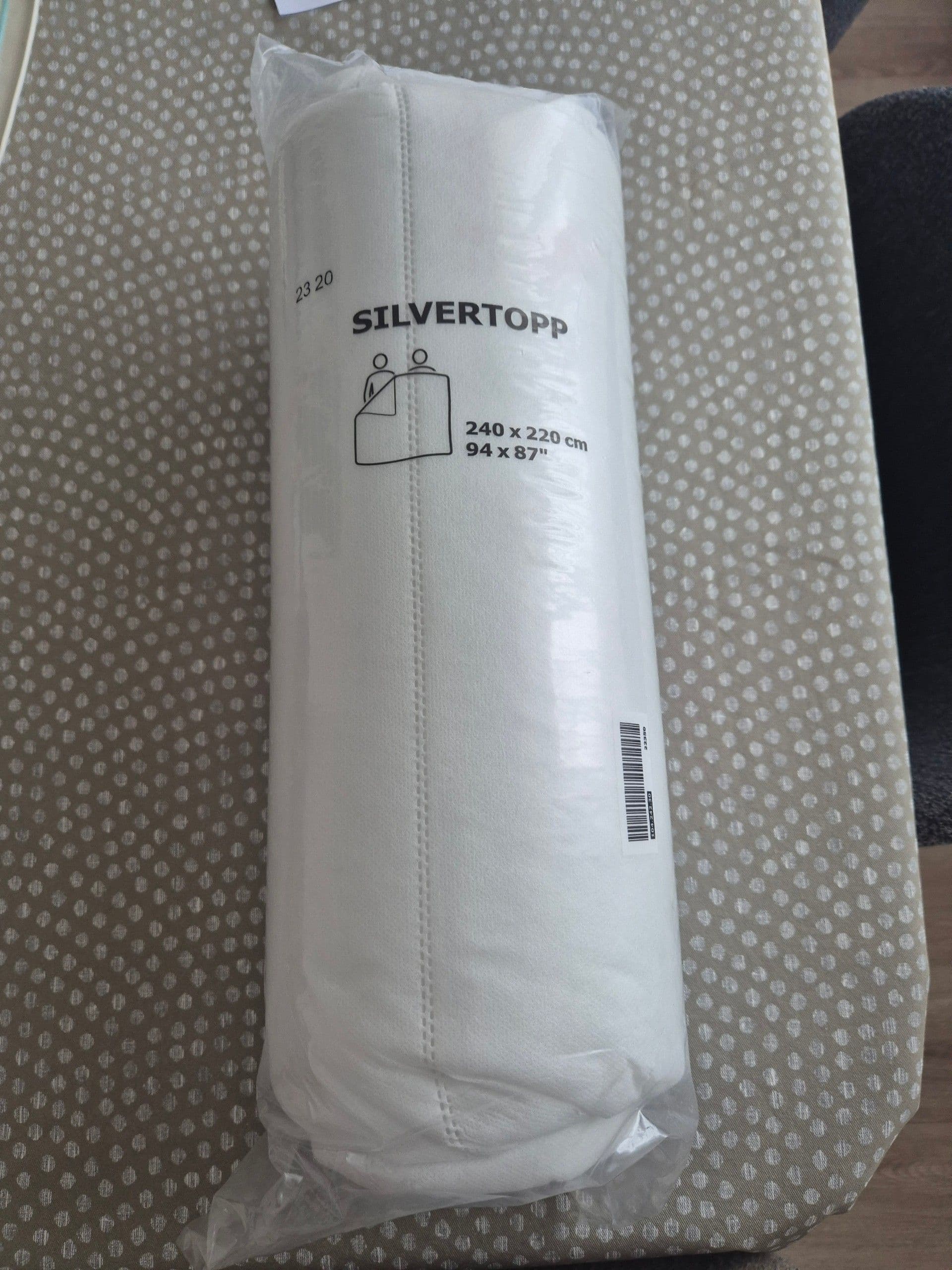 SILVERTOPP duvet, light warm, 240x220 cm