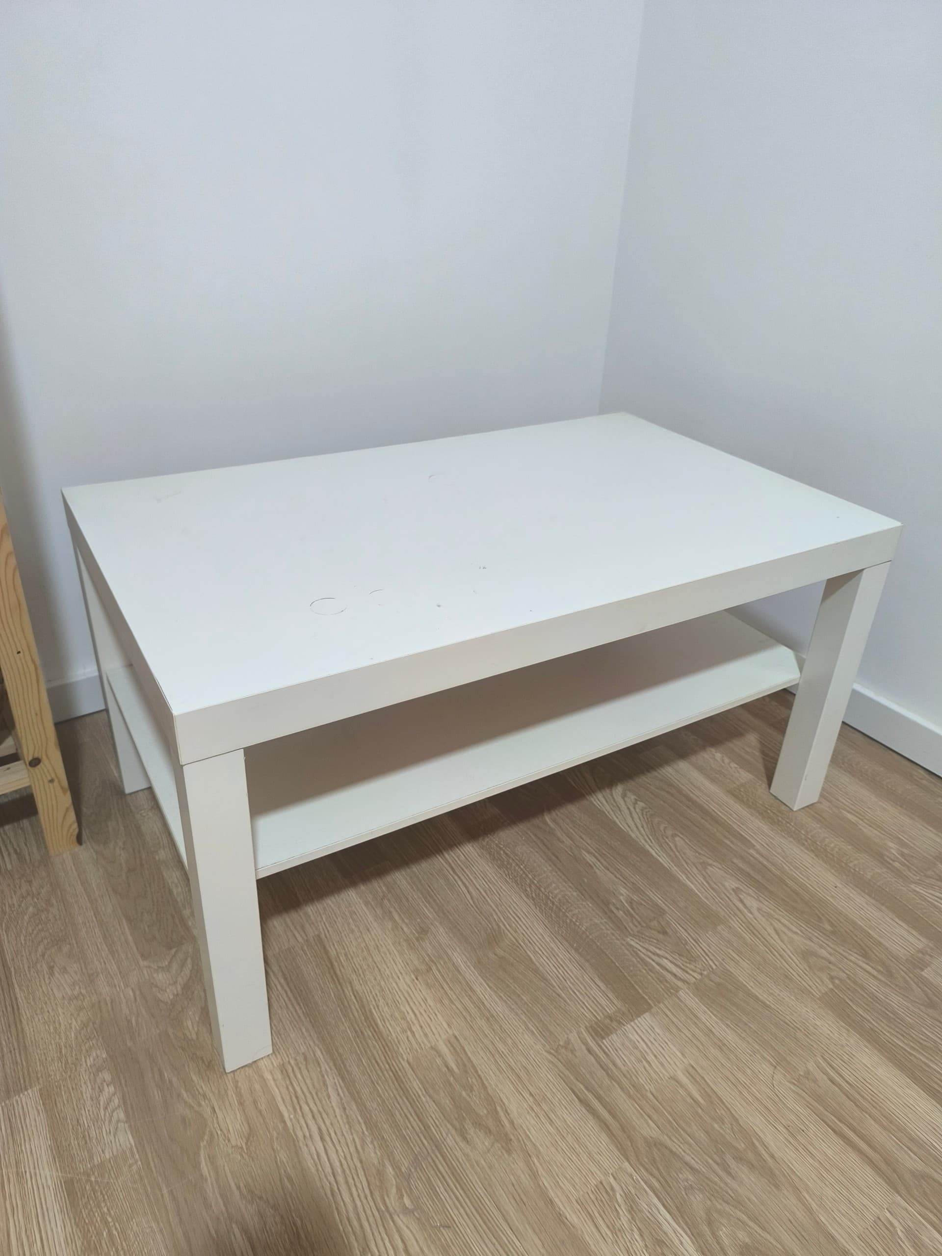 LACK Mesa de centro, branco, 118x78 cm
