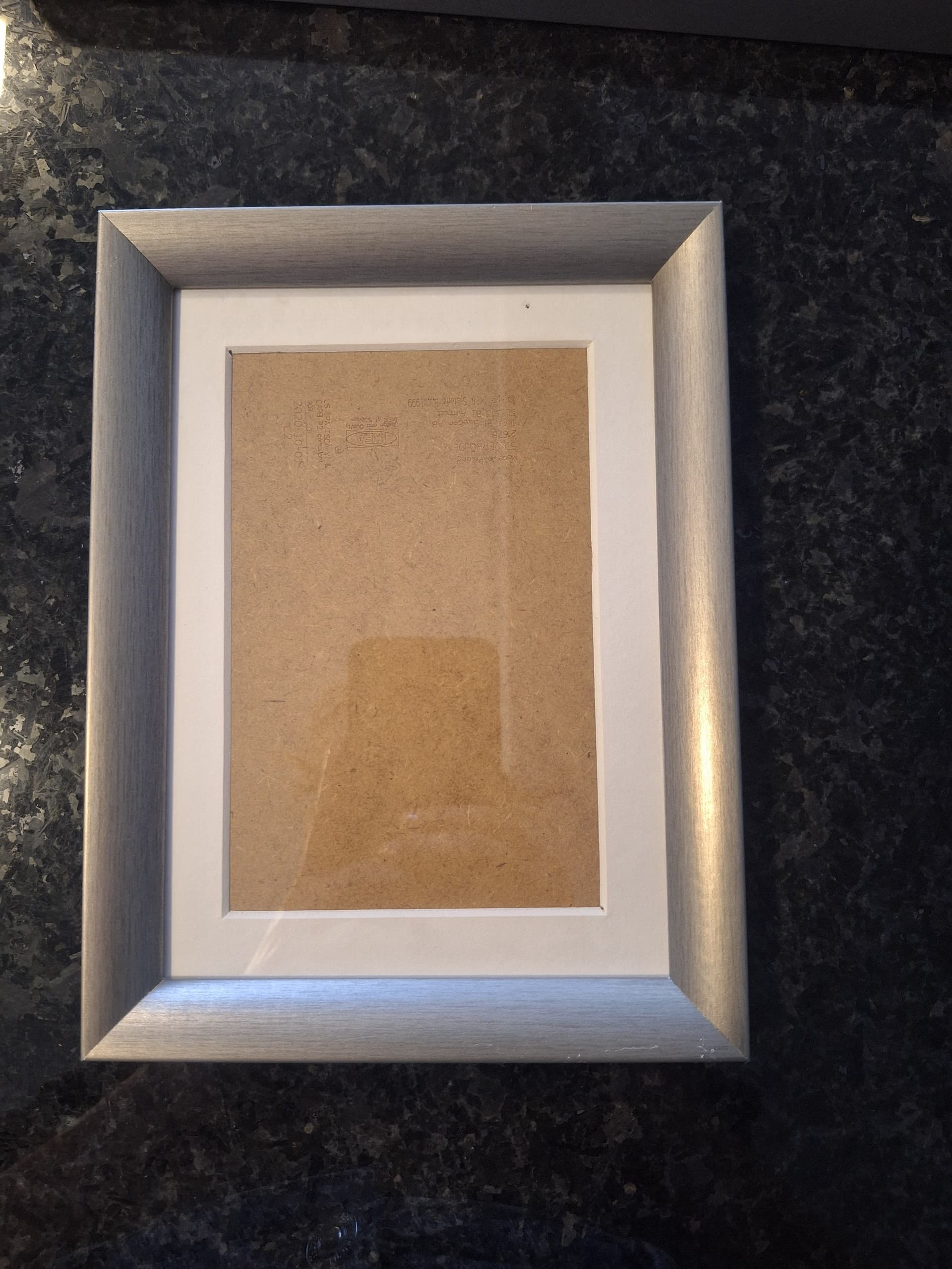 SILVERHÖJDEN Frame, gold-colour, 13x18 cm