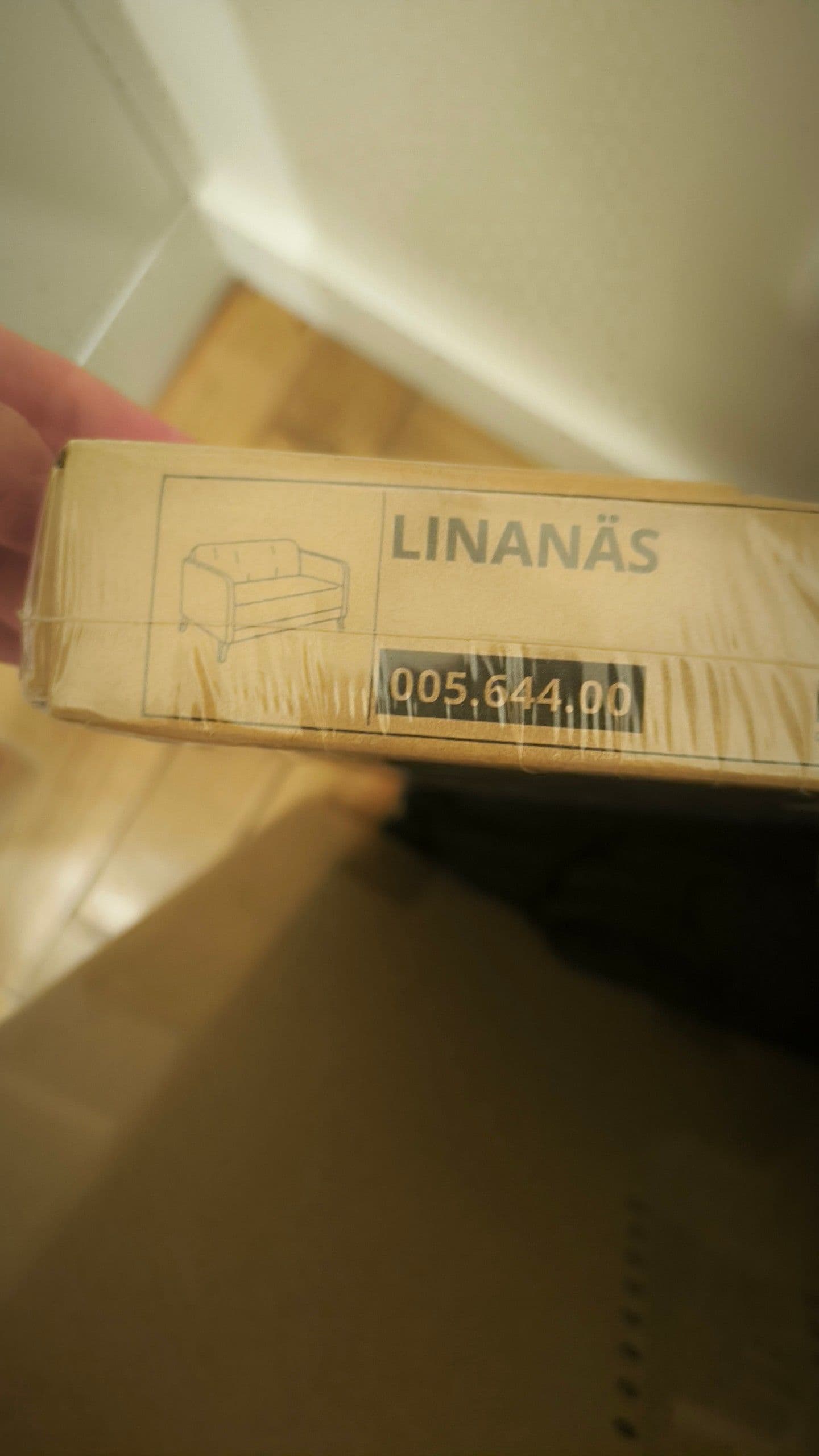LINANÄS proteção p/sofá de 2 lugares, Vissle verde escuro