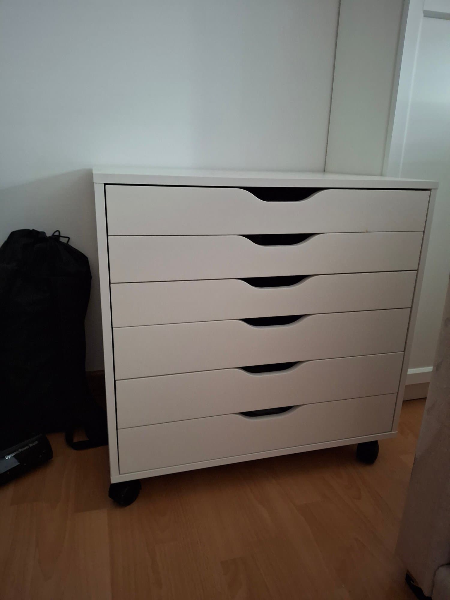 ALEX drawer unit on castors, white