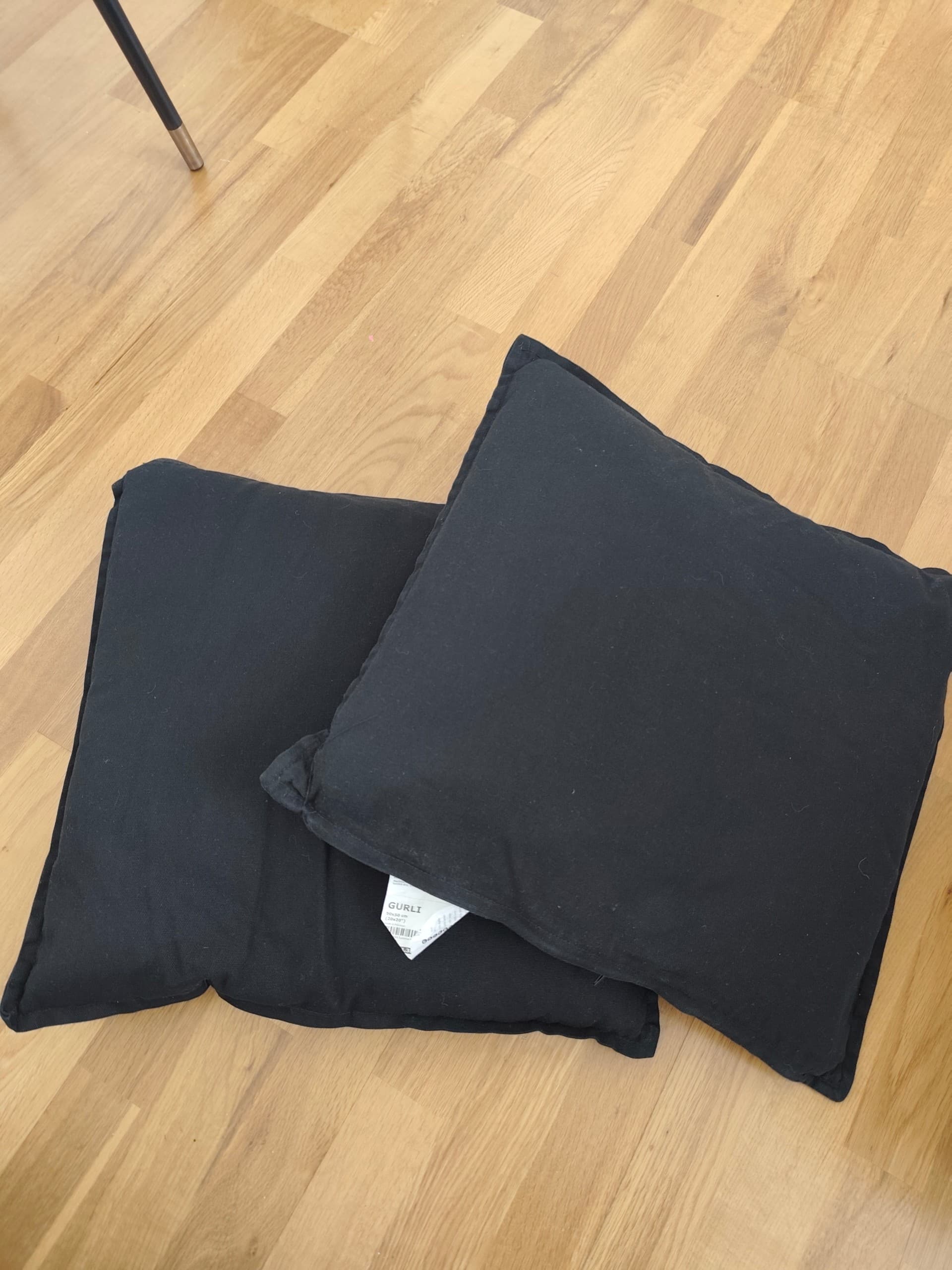 2 ALMOFADAS COM CAPA cushion cover, bright orange, 50x50 cm