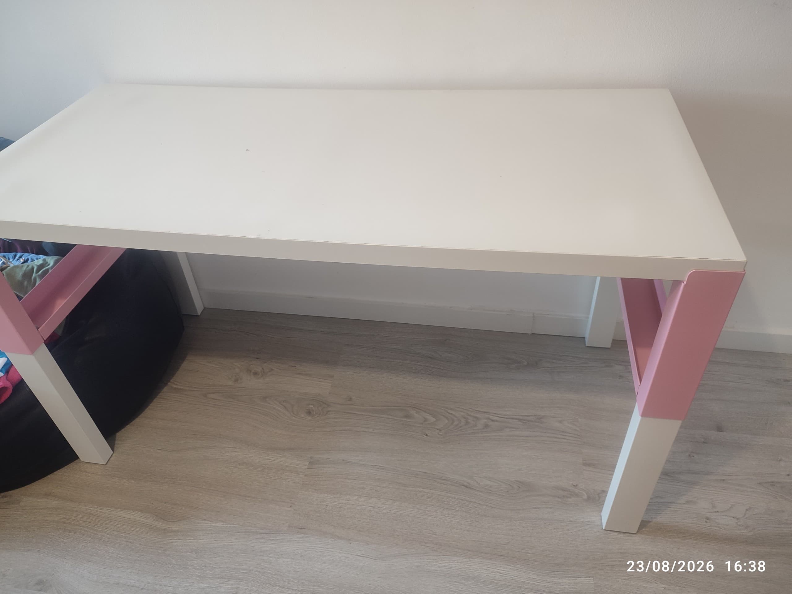 SECRETÁRIA PÅHL desk, height adjustable white, 96x58 cm