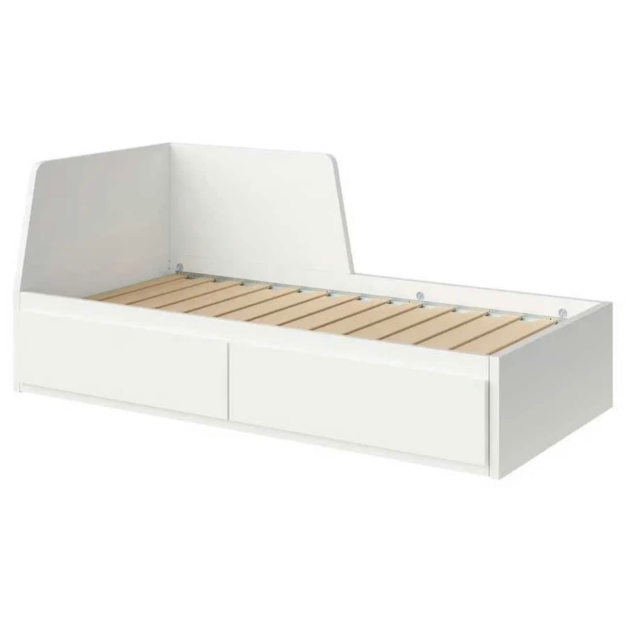 FLEKKE day-bed w 2 drawers/2 mattresses
