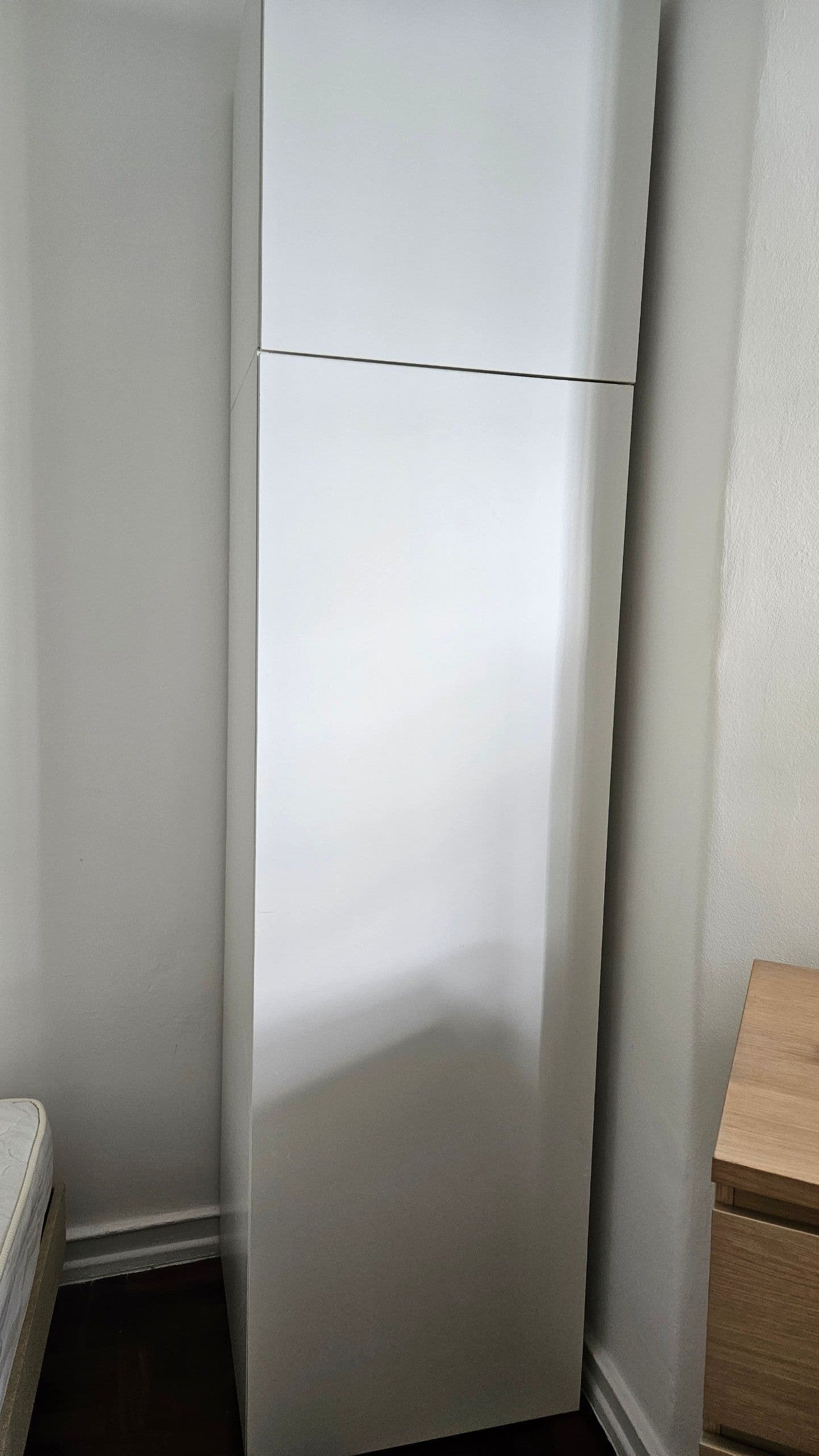 ENHET high cb with 2 doors, white, 60x62x210 cm