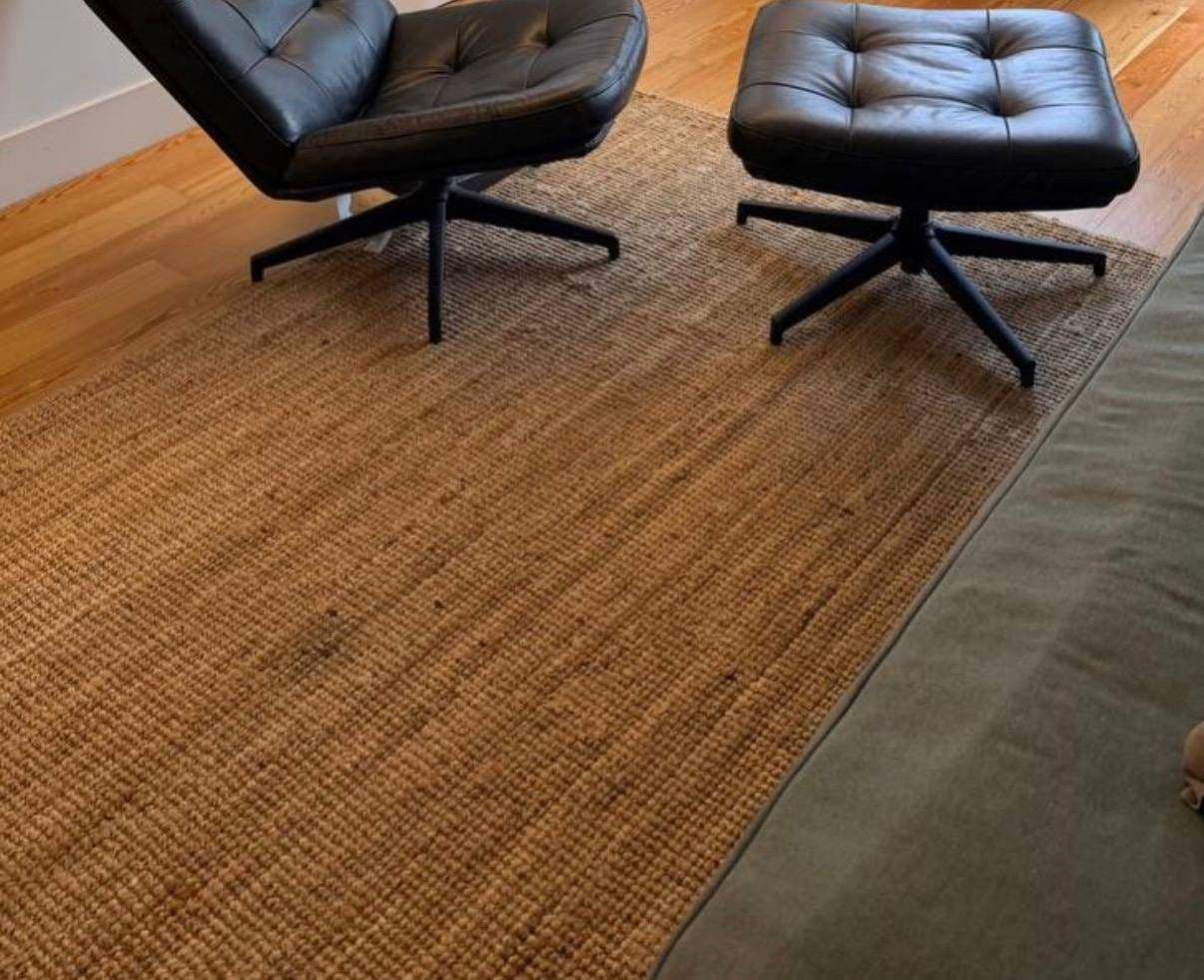 LOHALS tapete, tecelagem plana, cru, 160x230 cm