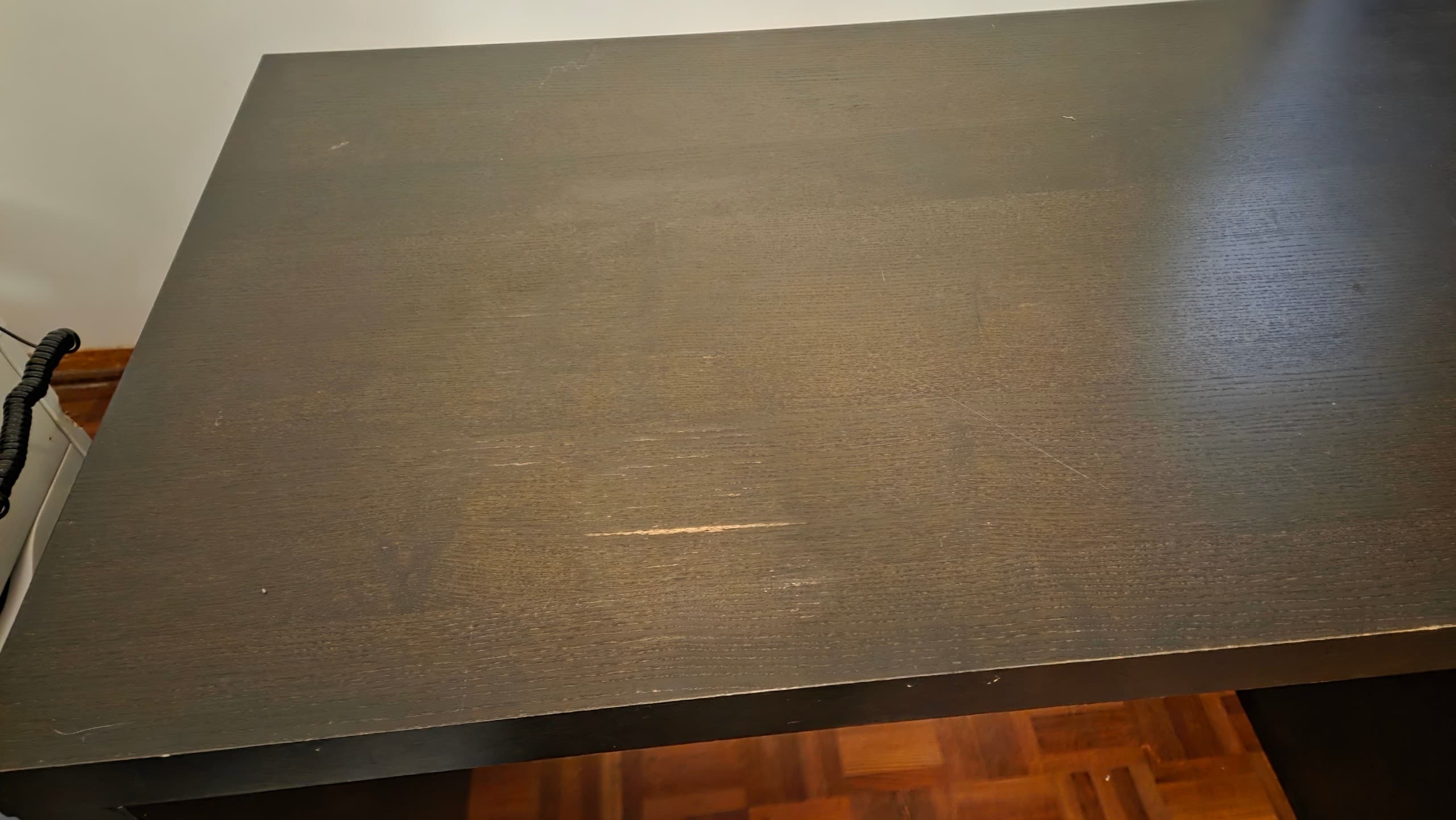 MALM Desk, white, 140x65 cm