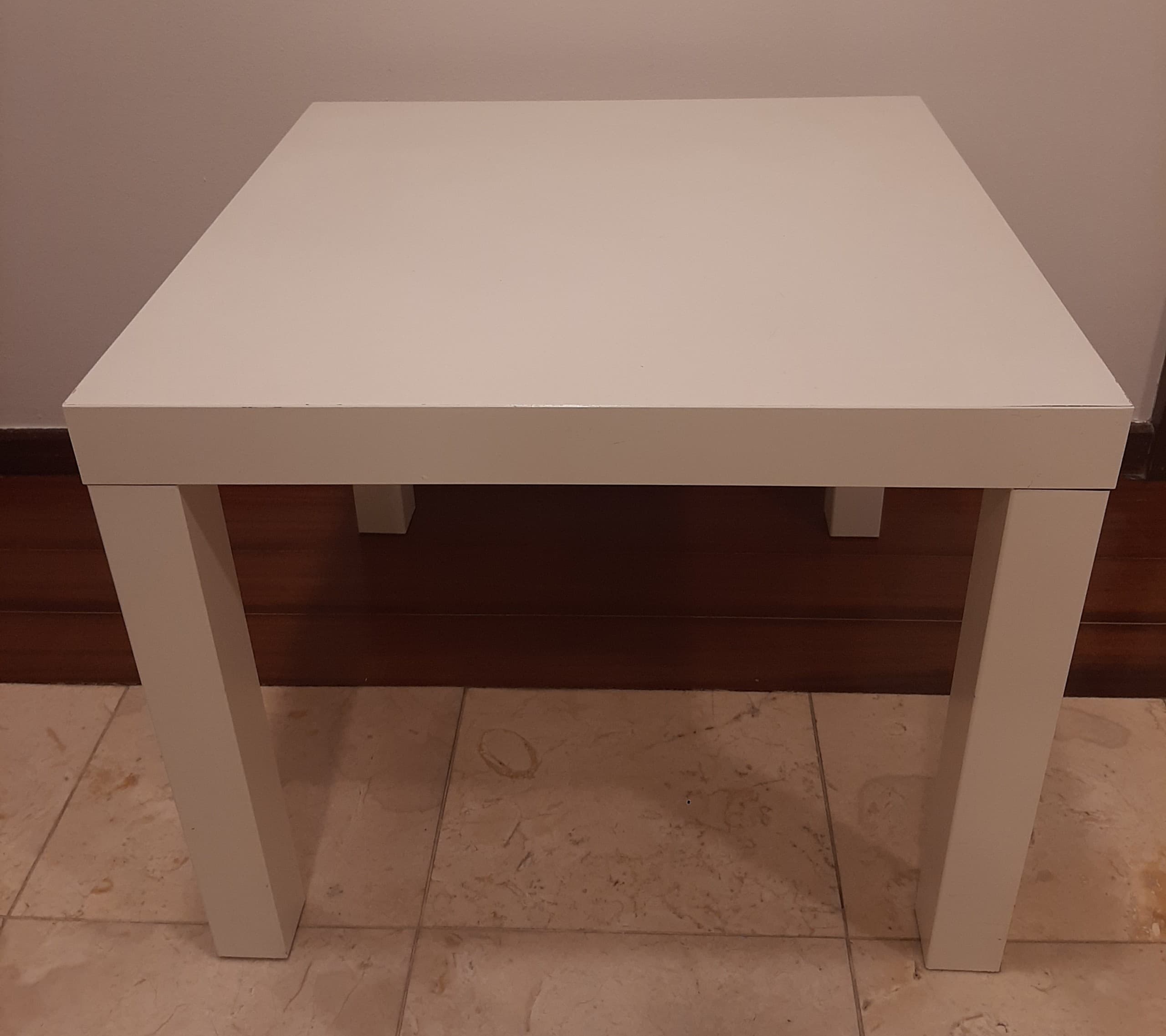 LACK Mesa de apoio, branco, 55x55 cm
