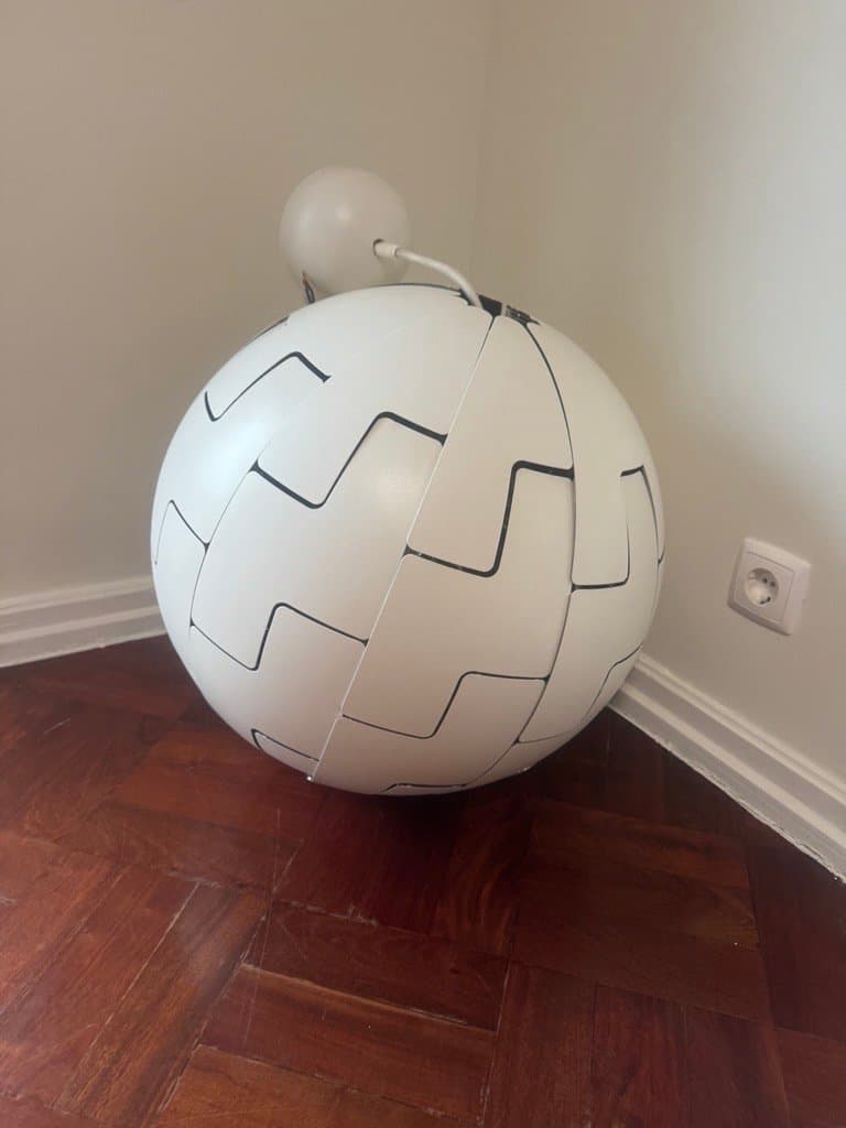 IKEA PS 2014 candeeiro suspenso, branco/prateado