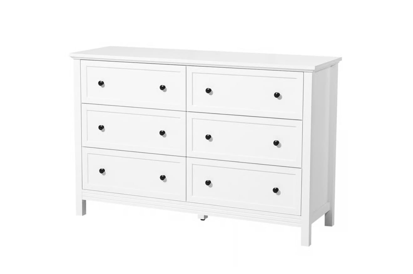IDANÄS cómoda c/6 gavetas, branco