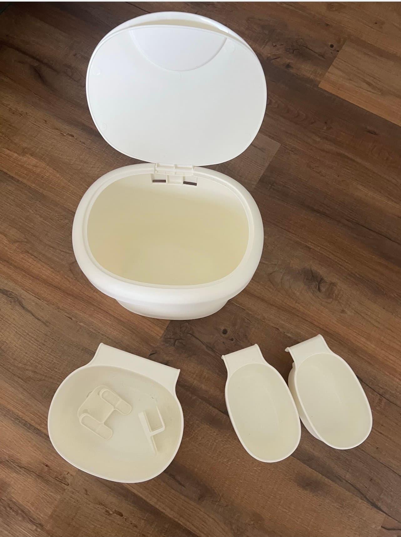 ÖNSKLIG stor baskets changing tbl set of 4, white