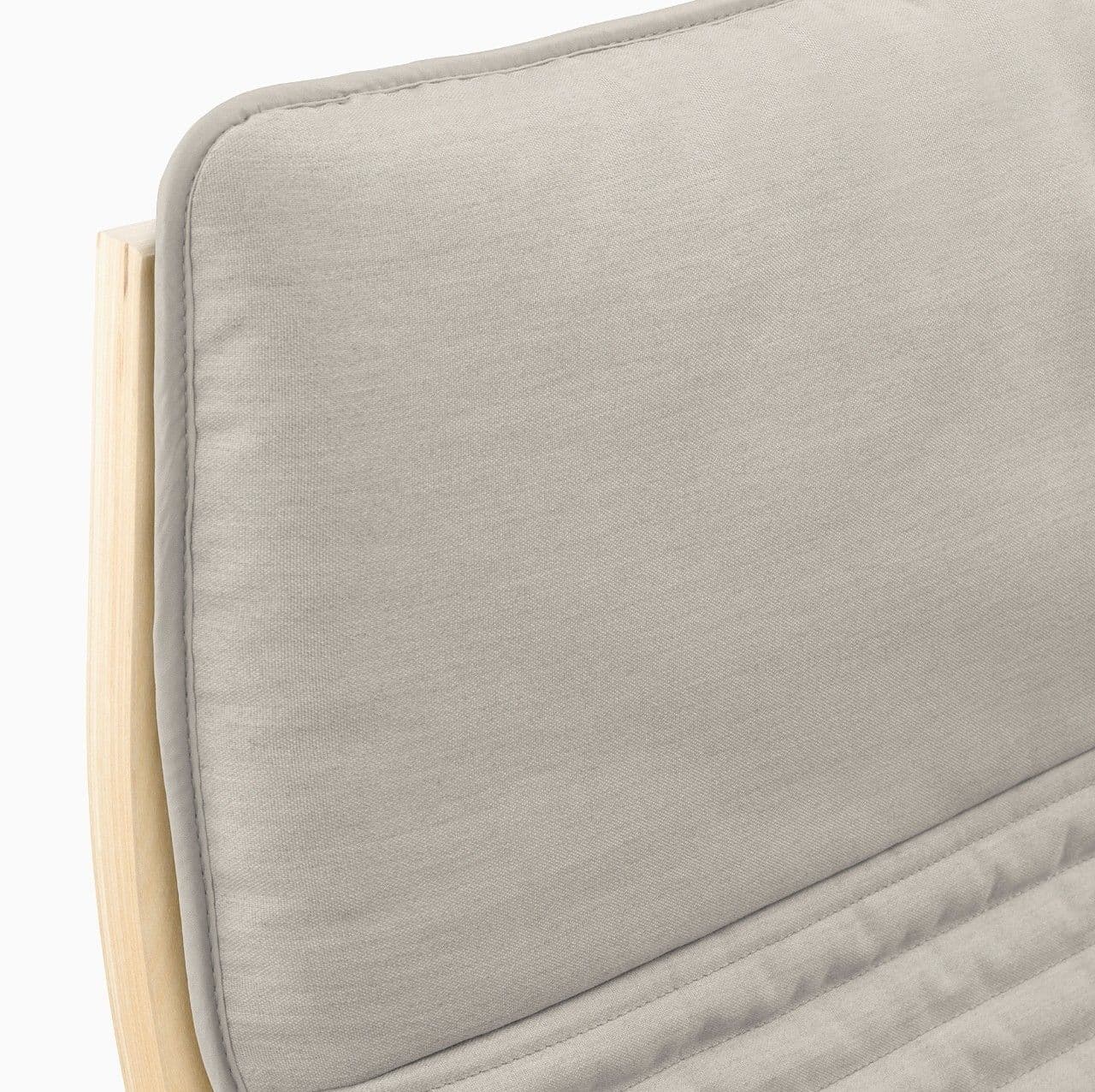 POÄNG armchair cushion, Knisa light beige