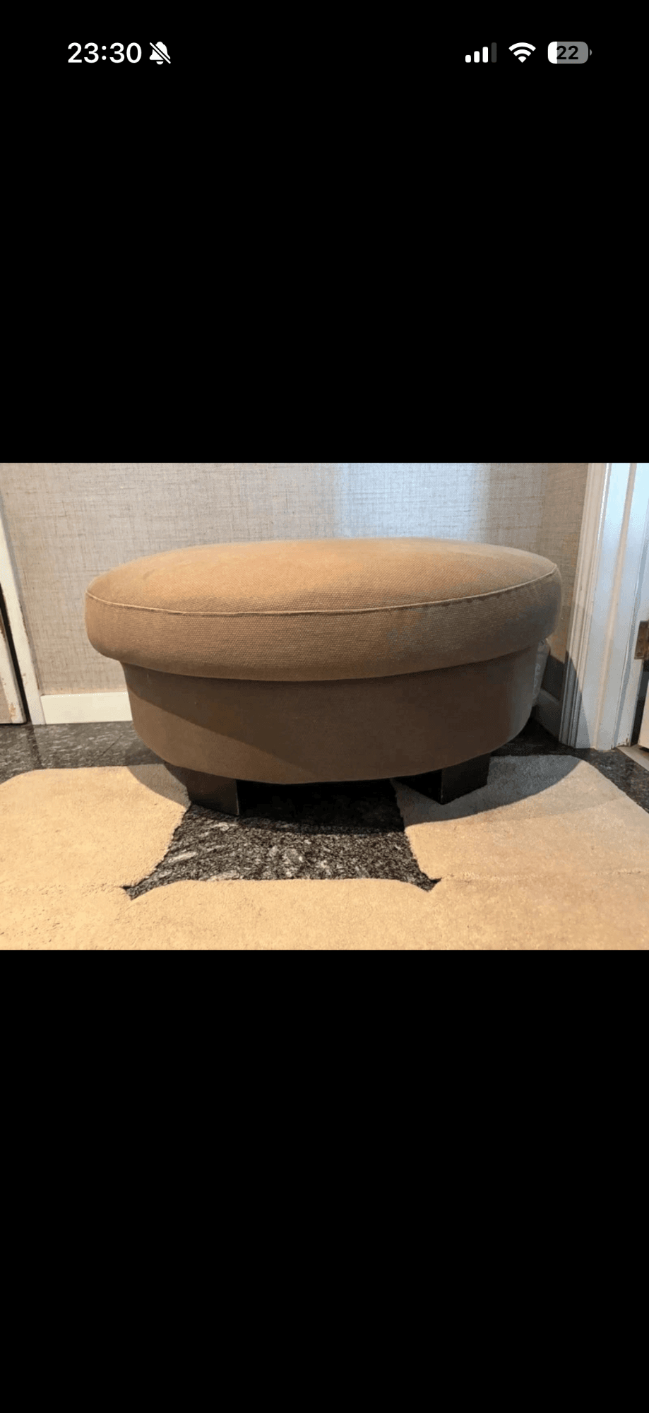 ÄLVROS end unit/footstool, Mjuk dark brown